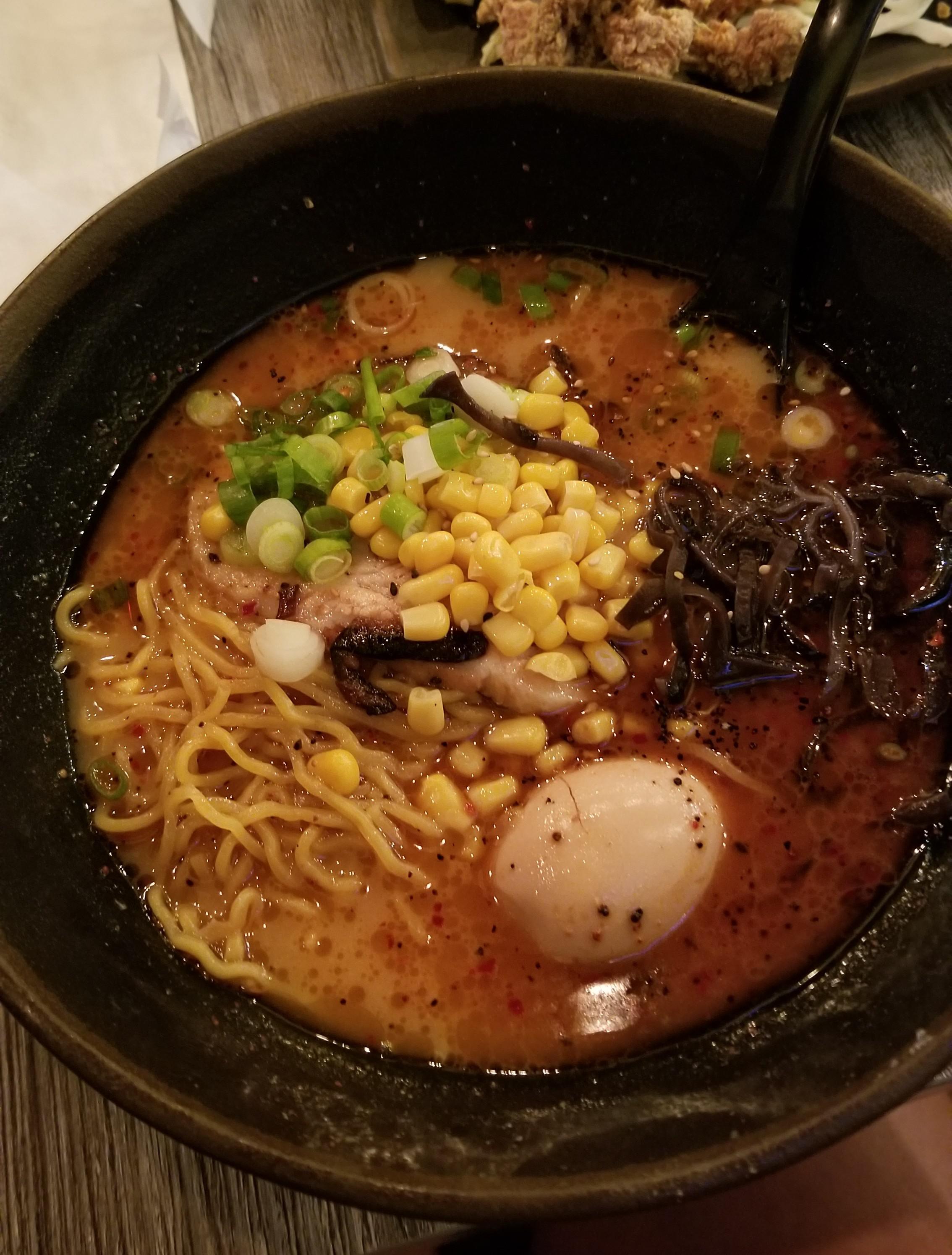 Miso ramen from Nishikawa Ramen in Phoenix, AZ r/ramen
