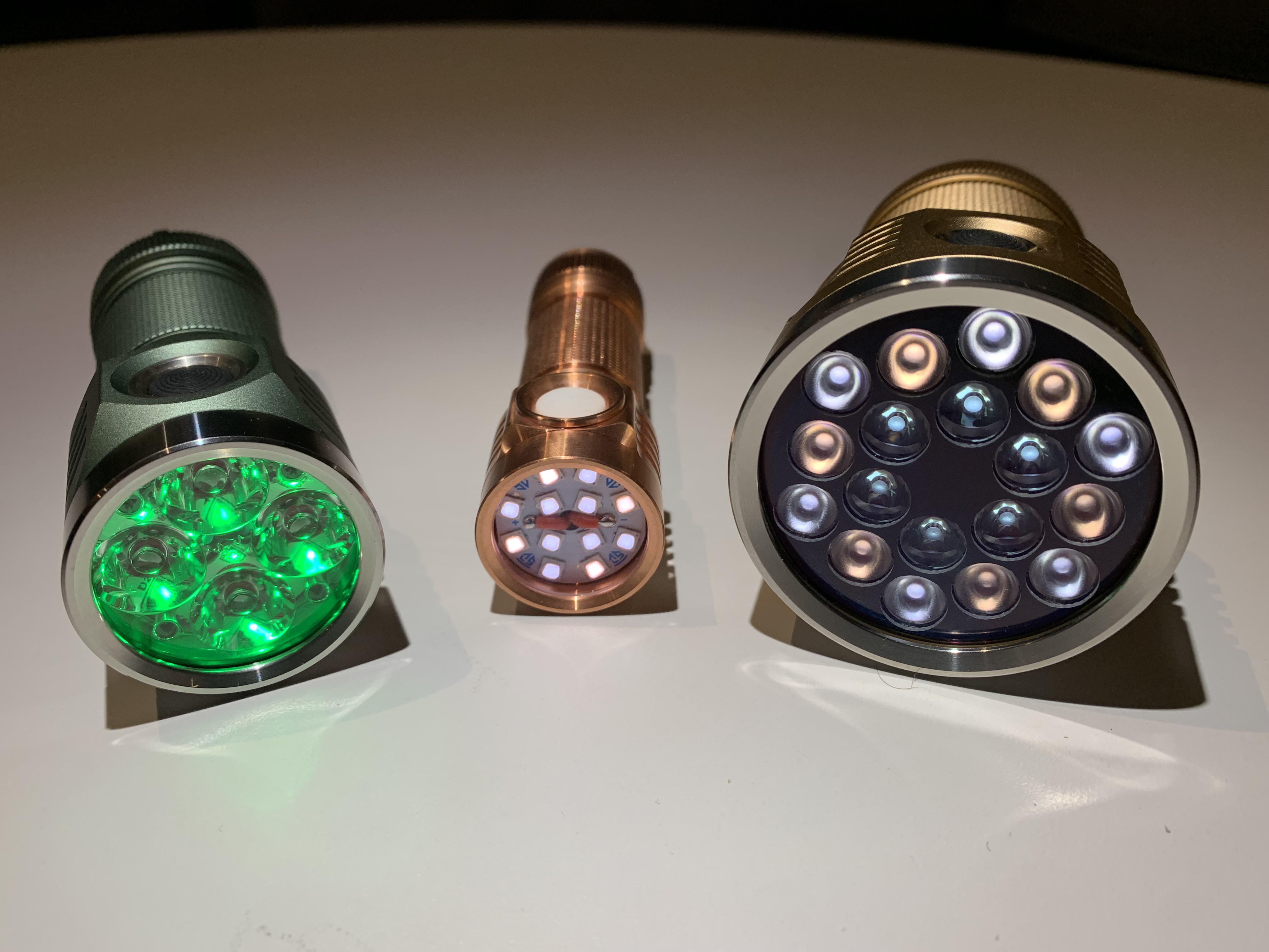 My first hank light next to my first light. Hanklights