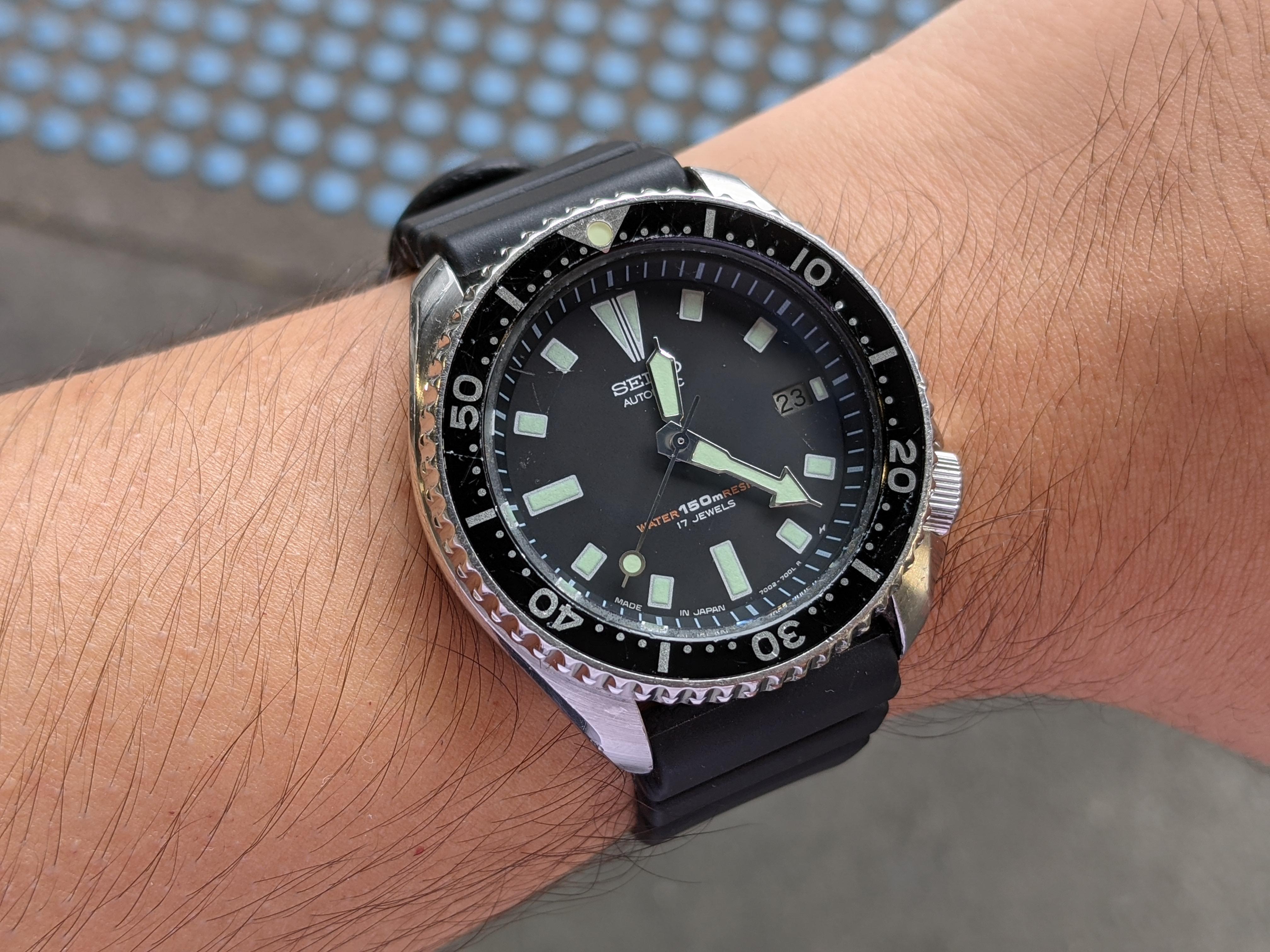 [Seiko] Vintage 7002 diver from 1992 r/Watches