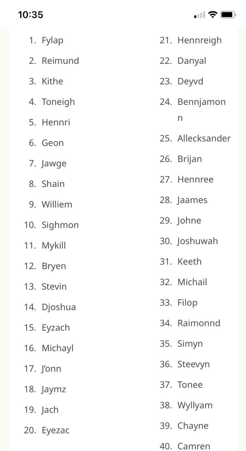 Cool Names For Instagram