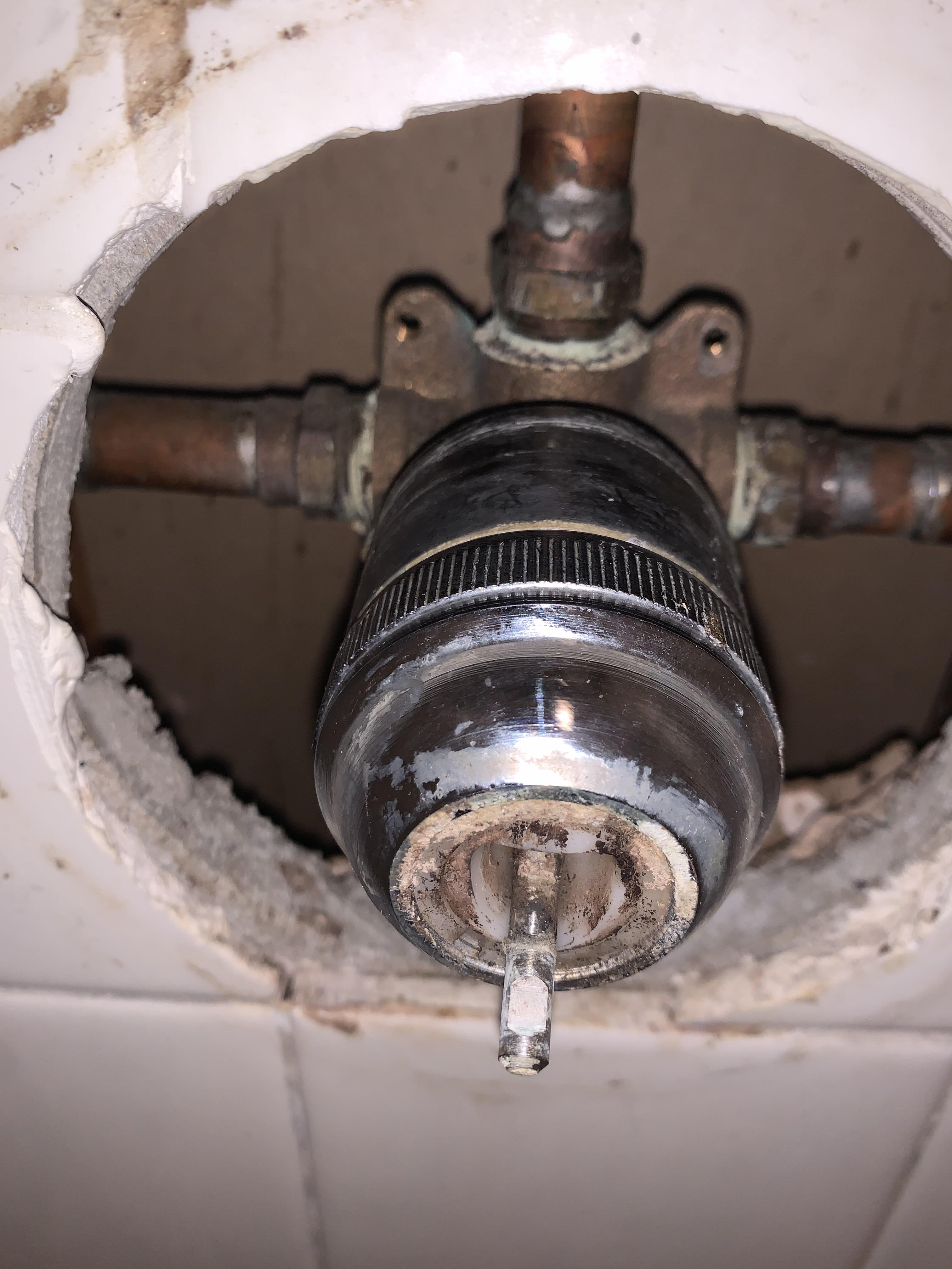 My shower head was dripping so I replaced the cartridge with the same