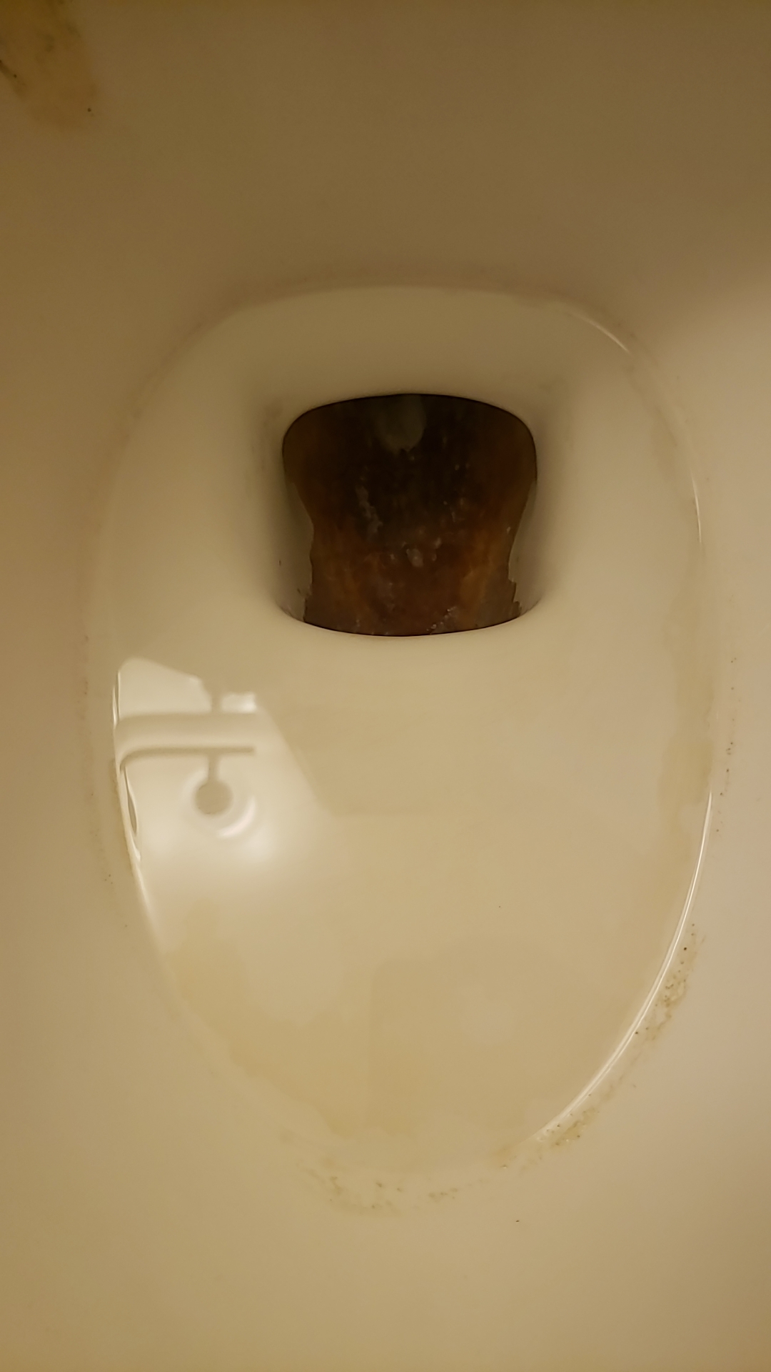 Help! i have stillwater in toilet and normal cleaner doesnt work. what