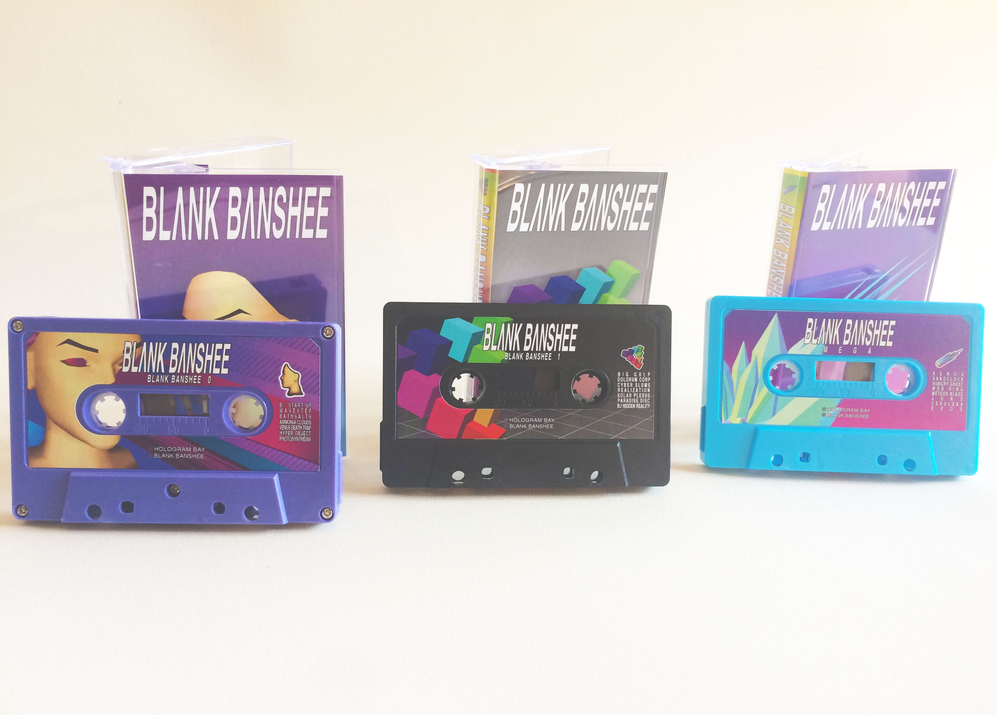 My blank banshee cassettes arrived today. Definitely the best looking