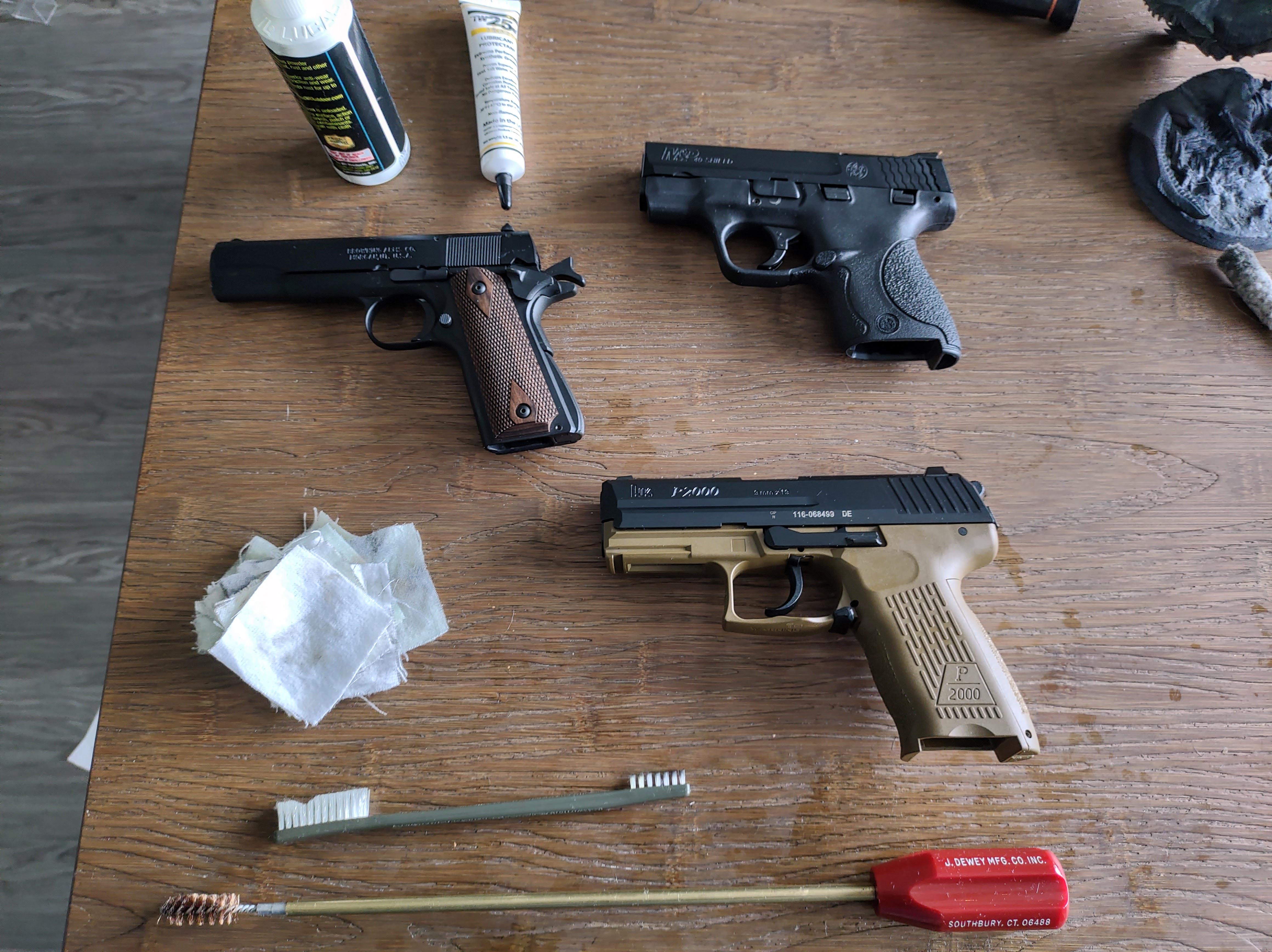 Remember to clean your guns! r/liberalgunowners