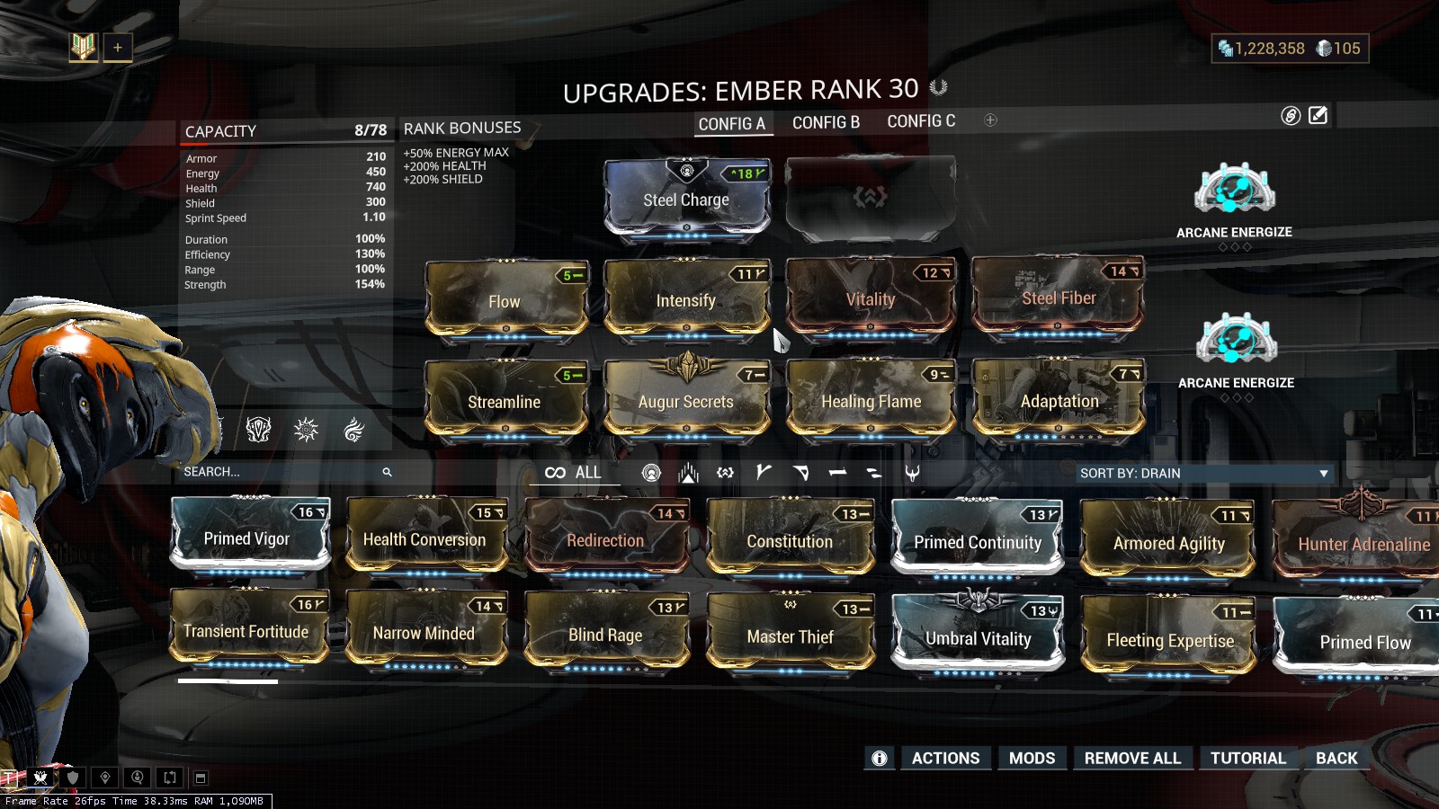 semi new player friendly ember build r/Warframe