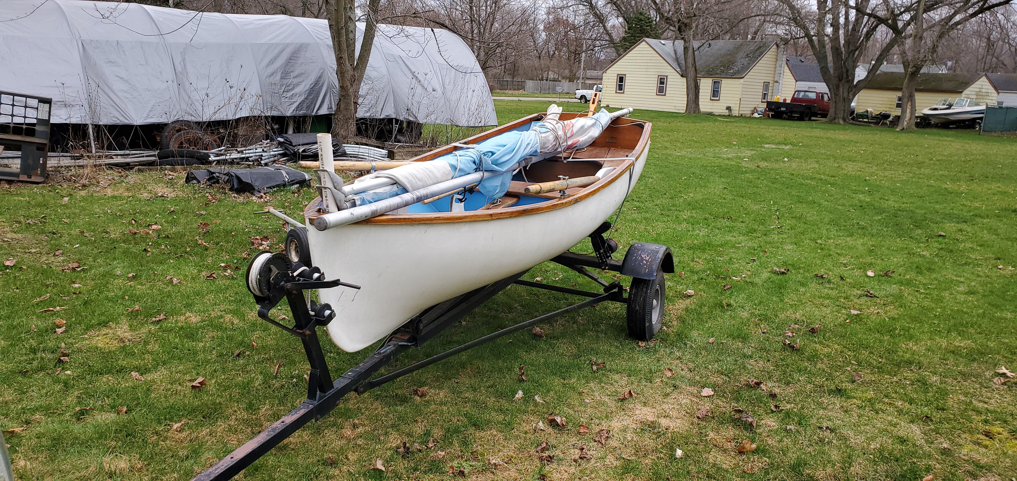 Thoughts on the new purchase? 10' Cape Dory Dinghy with a trailer for