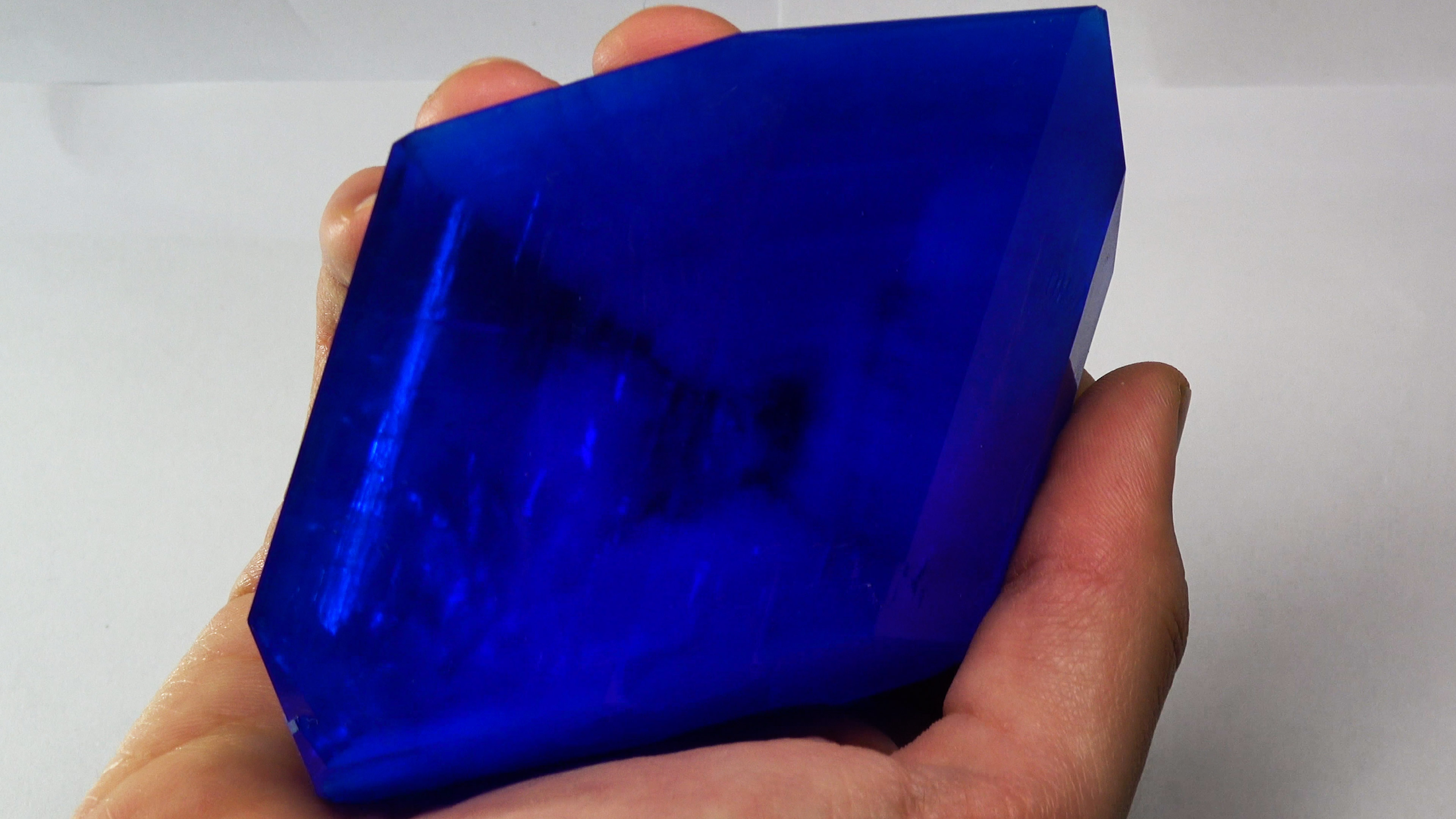 I grow this copper sulfate crystal at home! It is really easy chemical