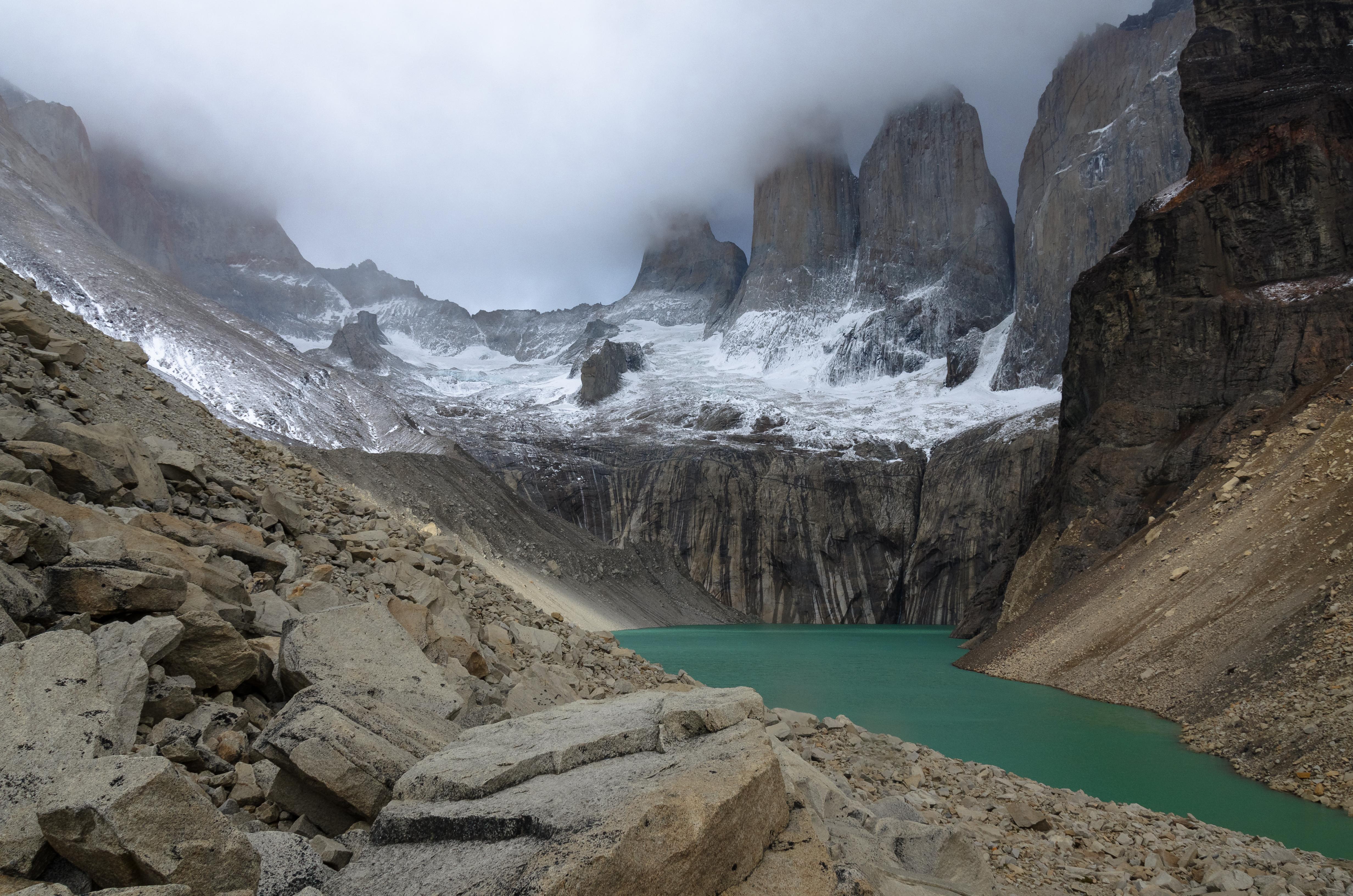 I went to Torres del Paine in bad weather and the view was amazing