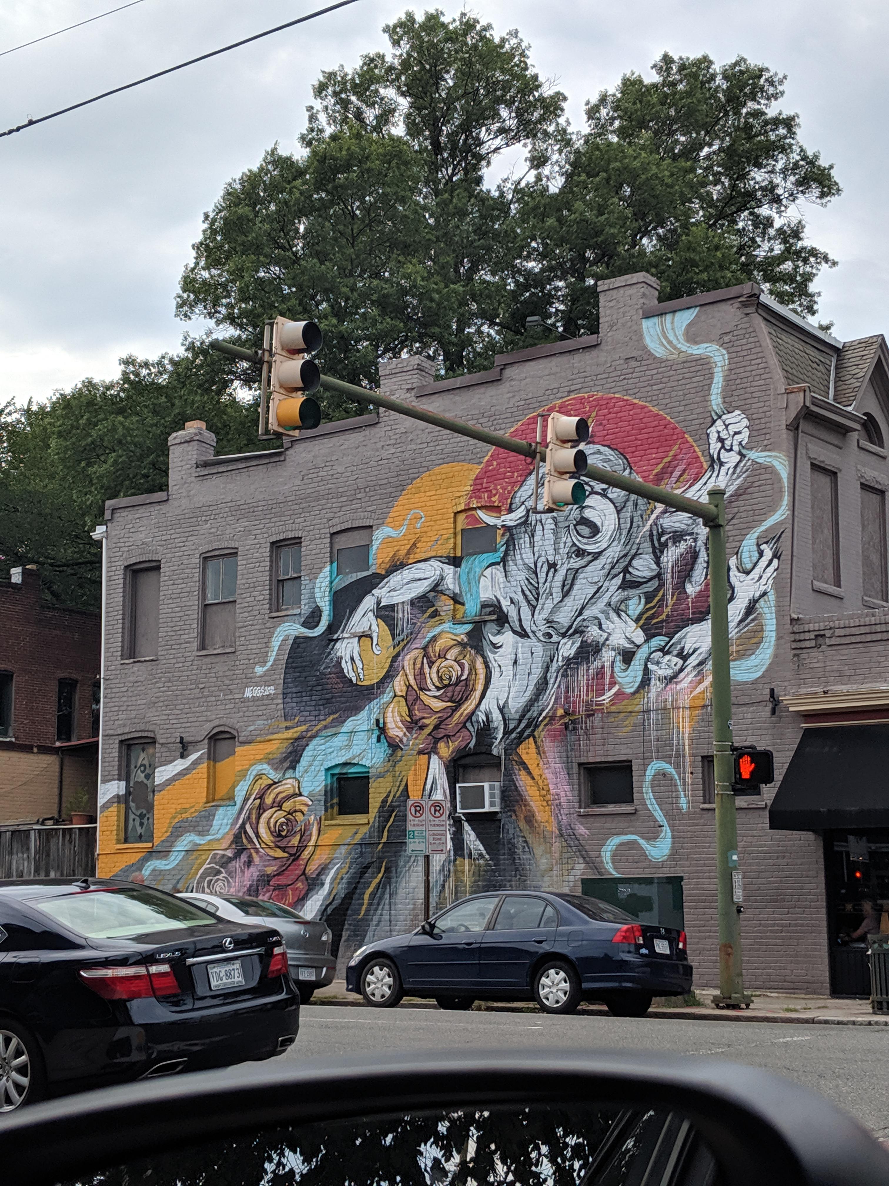 Richmond, Va. Murals can be found on every other block and make it