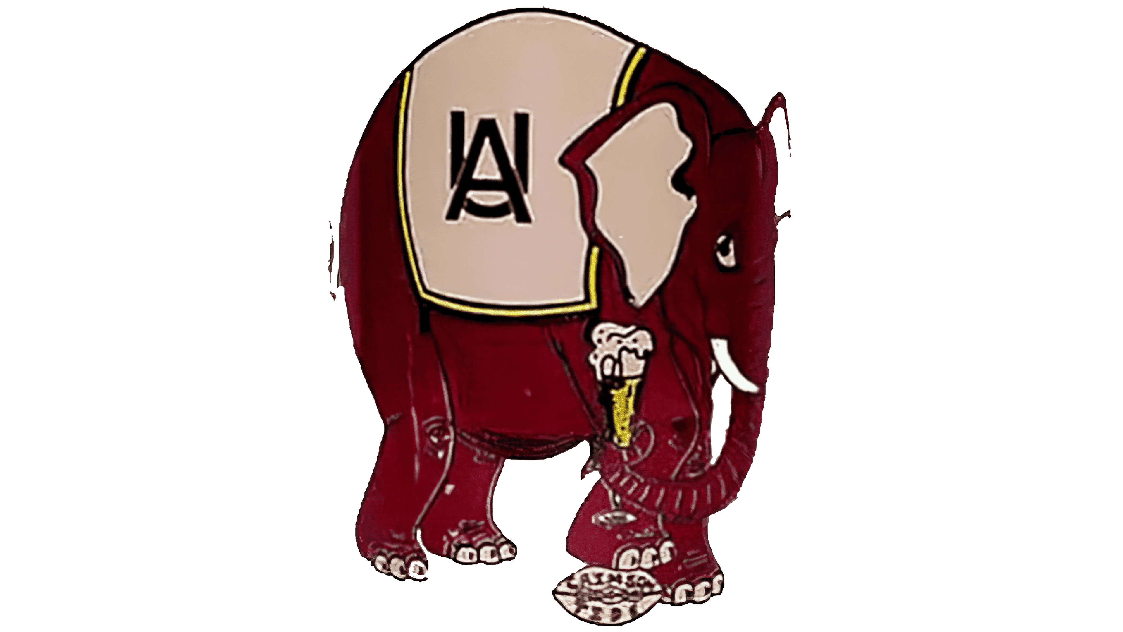 University Of Alabama Elephant Logo