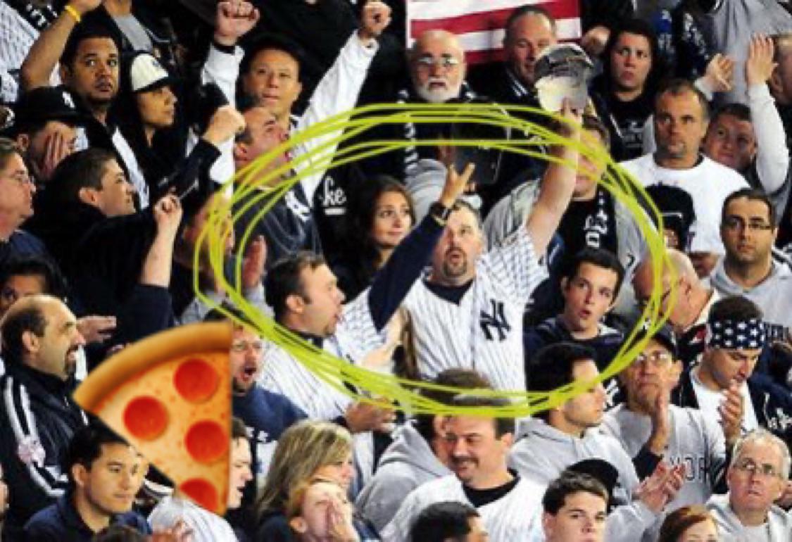 Why don’t Yankee fans throw pizza at one another like they do at Fenway