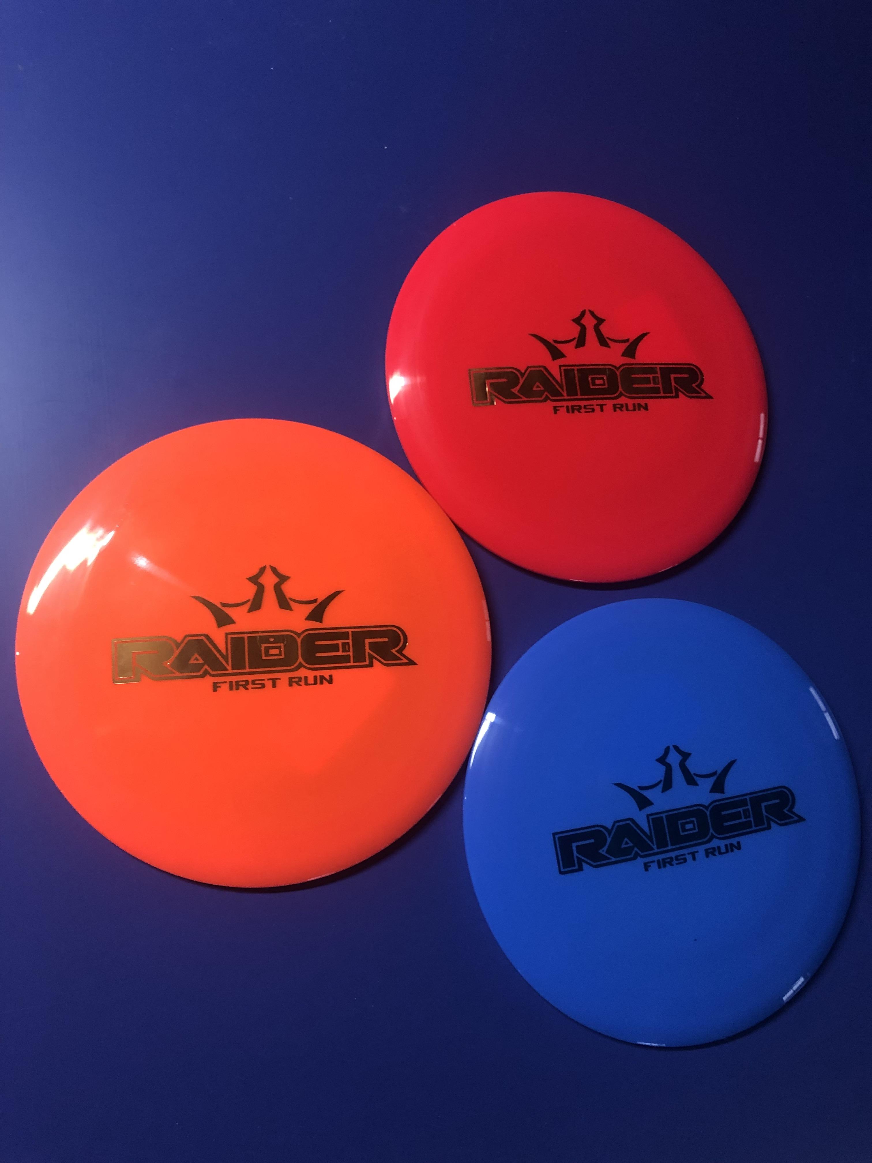 Excited to try out Dynamic Discs new Raider. Just picked up a few at