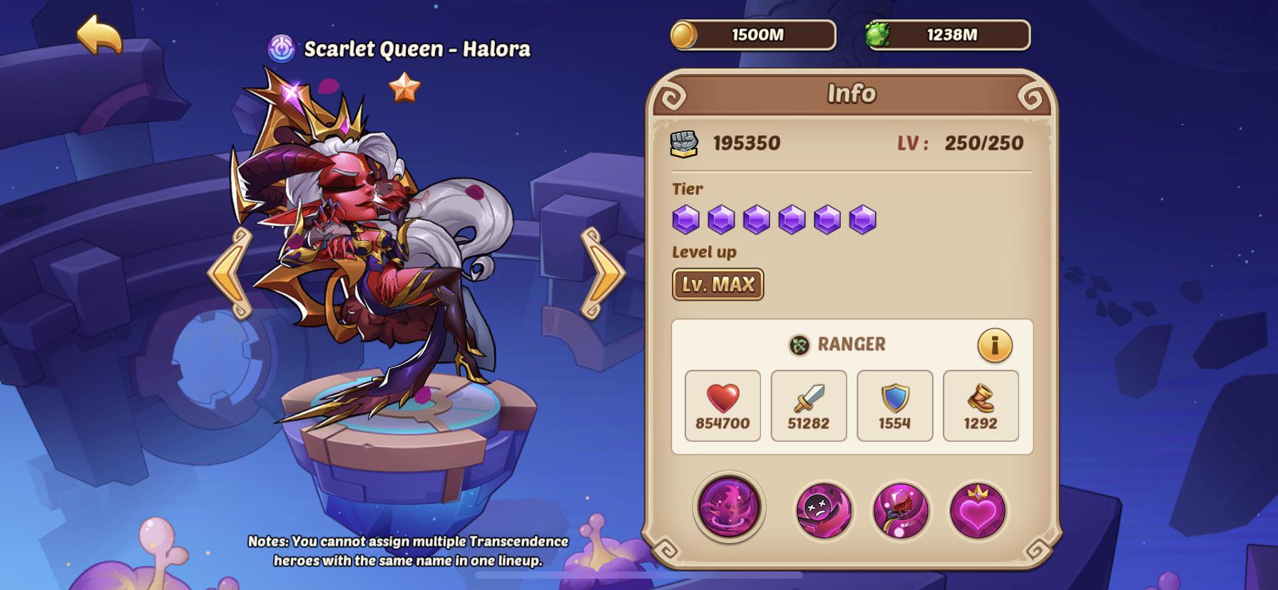Advices on Halora Queen, what’s the best build for queen and stone