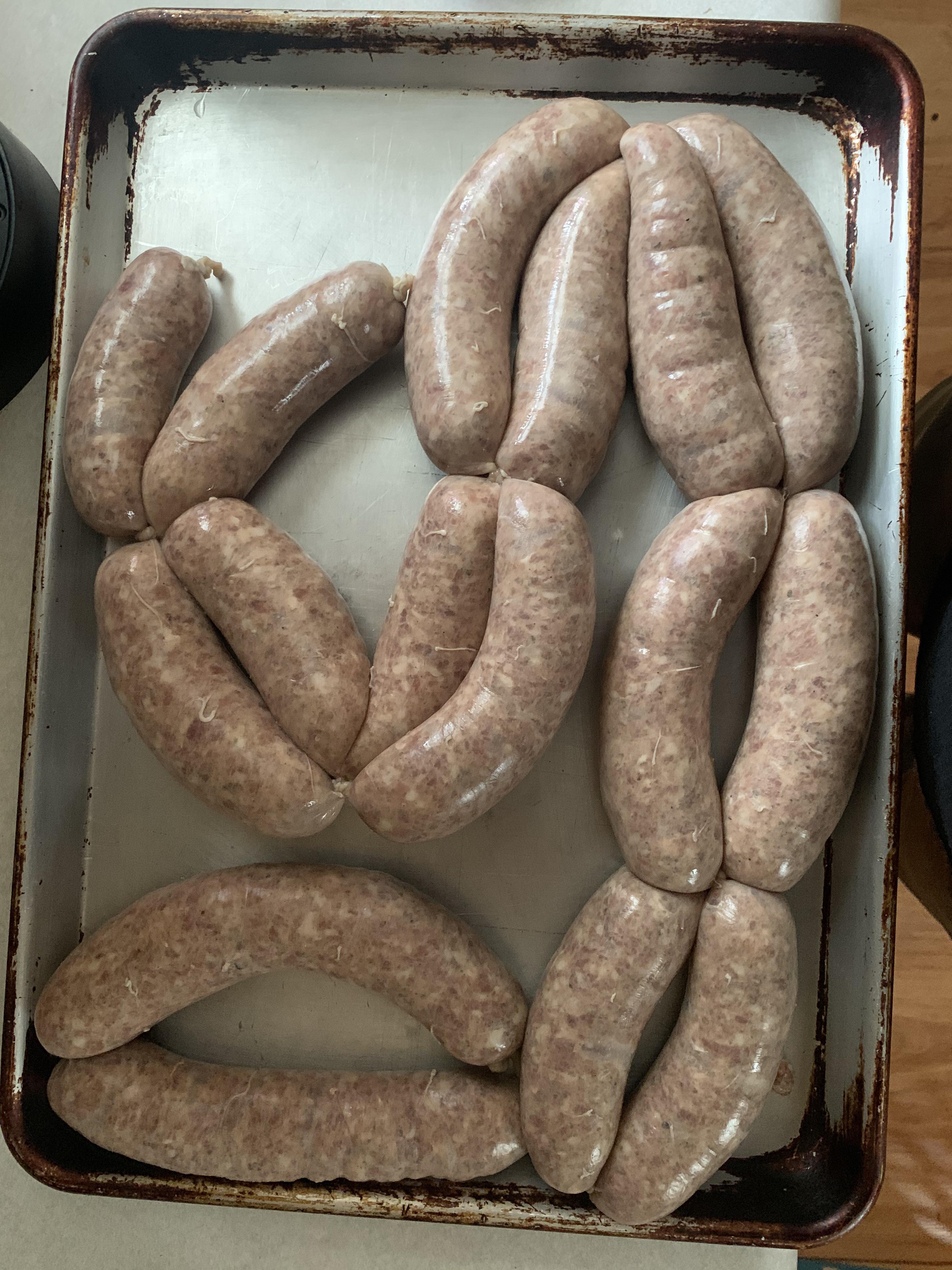 Brats using the J Kenji recipe r/sausagetalk