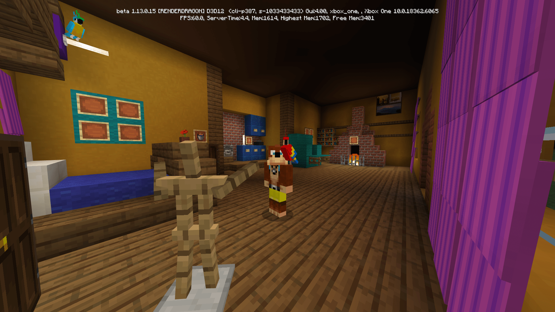 I made Banjo's house from Banjo Kazooie r/Minecraft