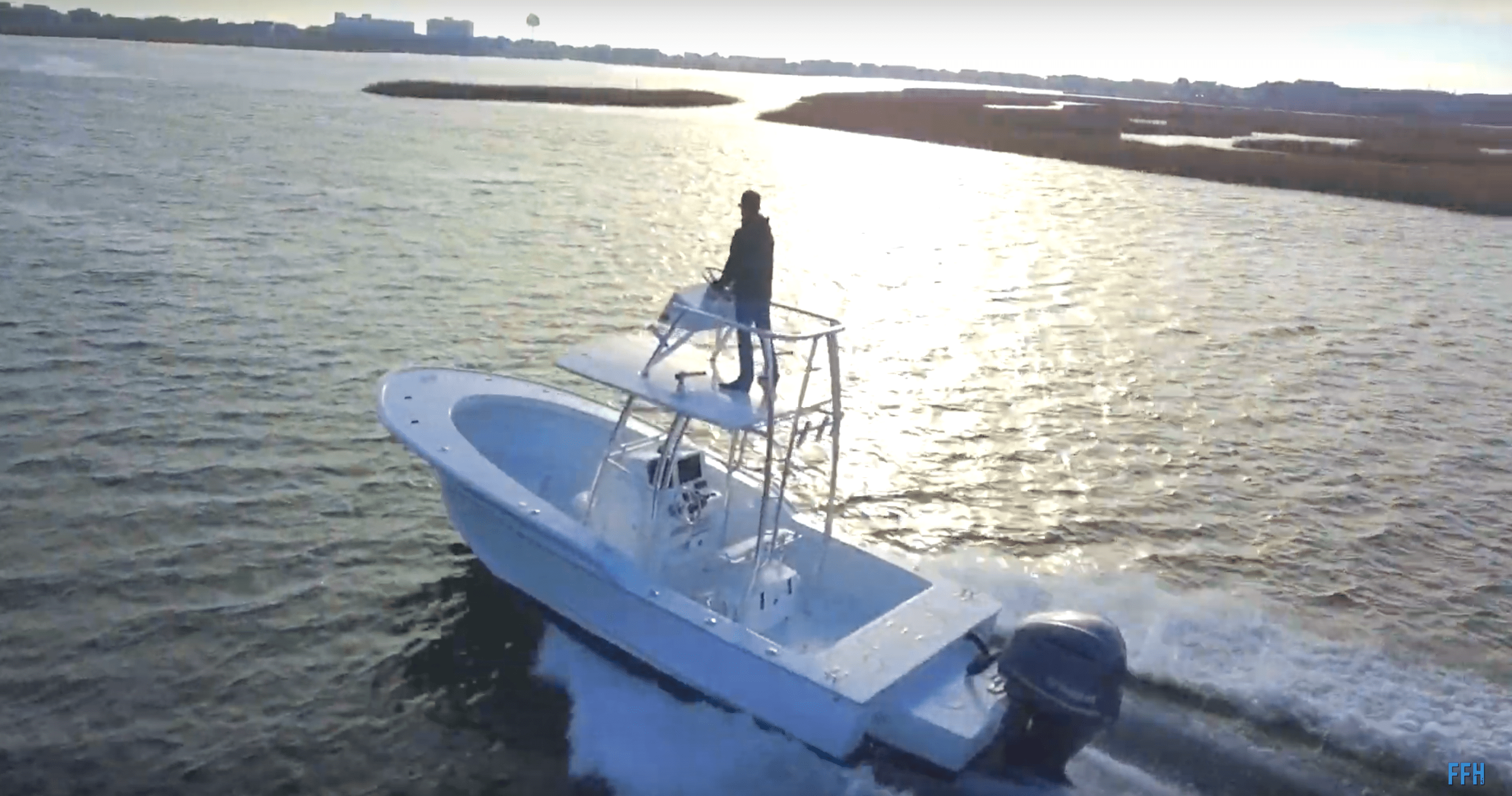 Badass custom built center console with cobia tower! r/boatporn