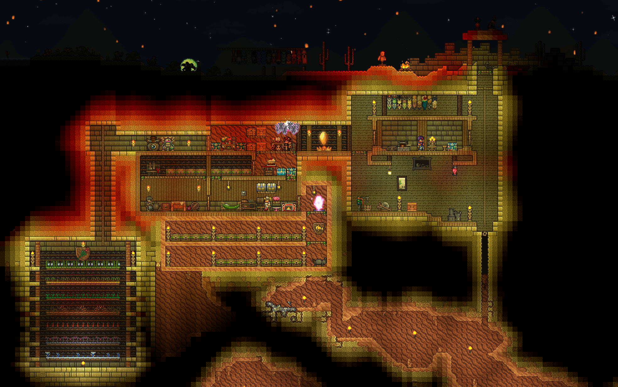 dear people with proper building experience in terraria, rate my