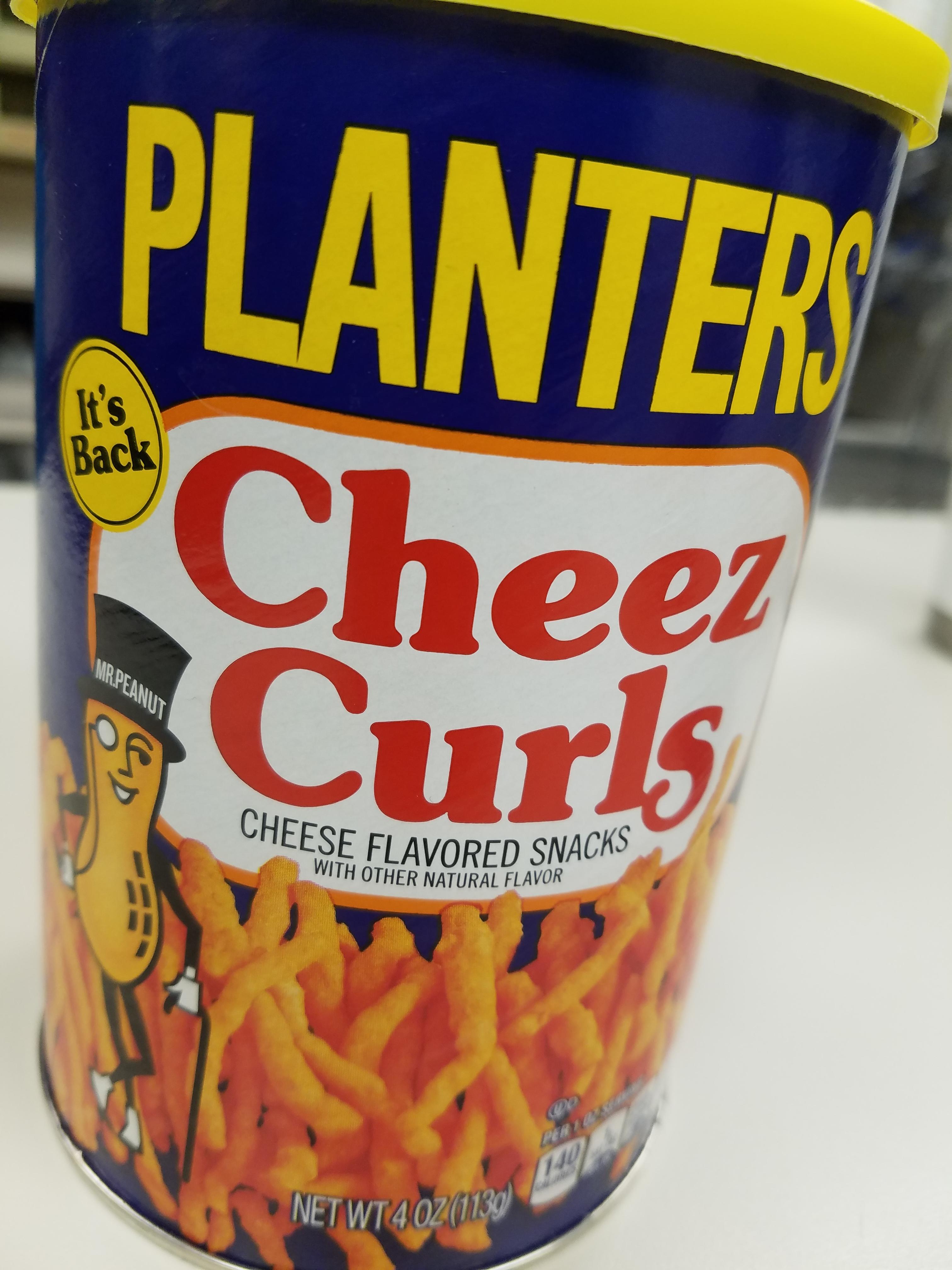 Planters brought back Cheez Curls! nostalgia
