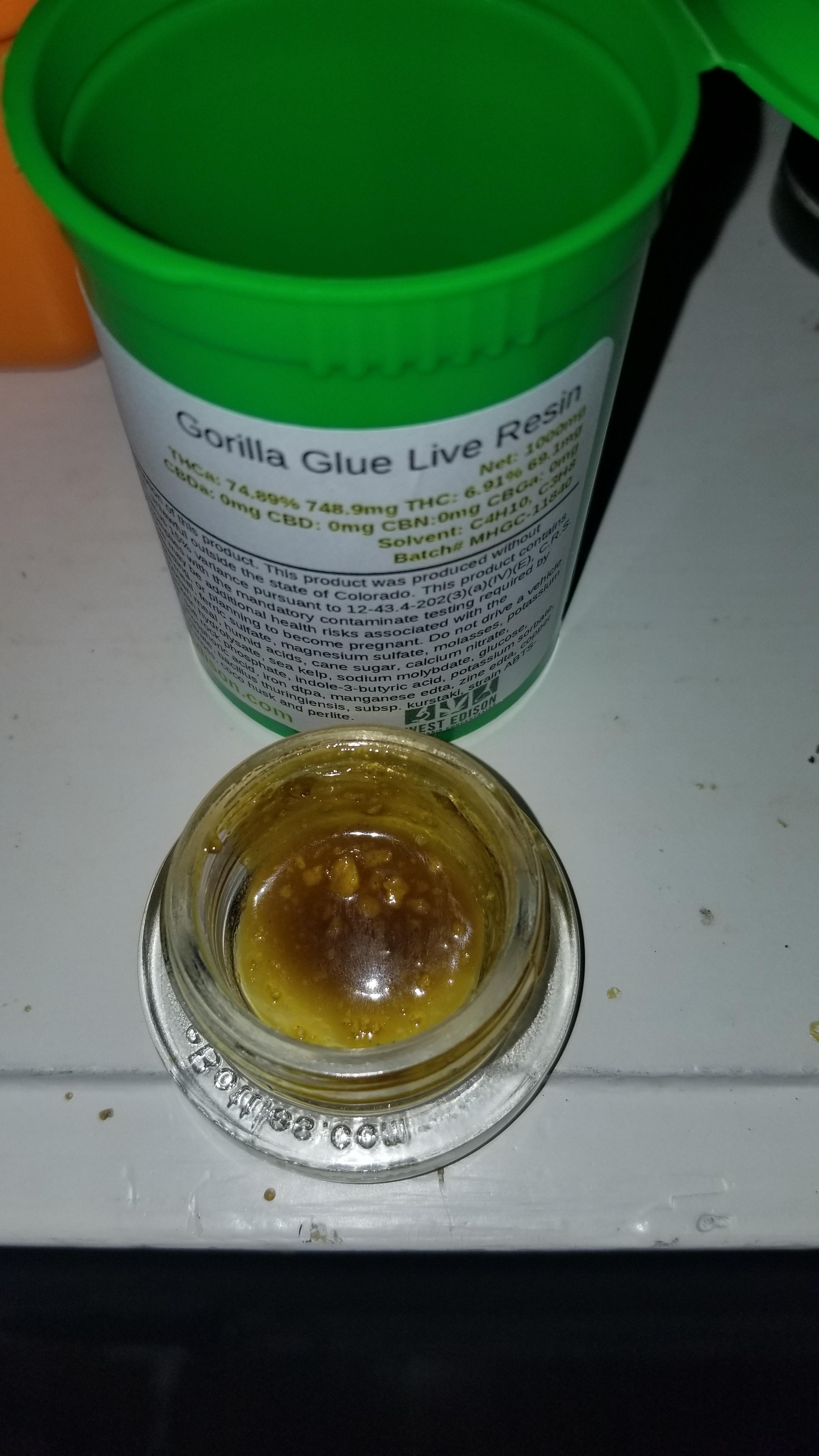 This Gorilla Glue Live Resin gets me right! r/Dabs