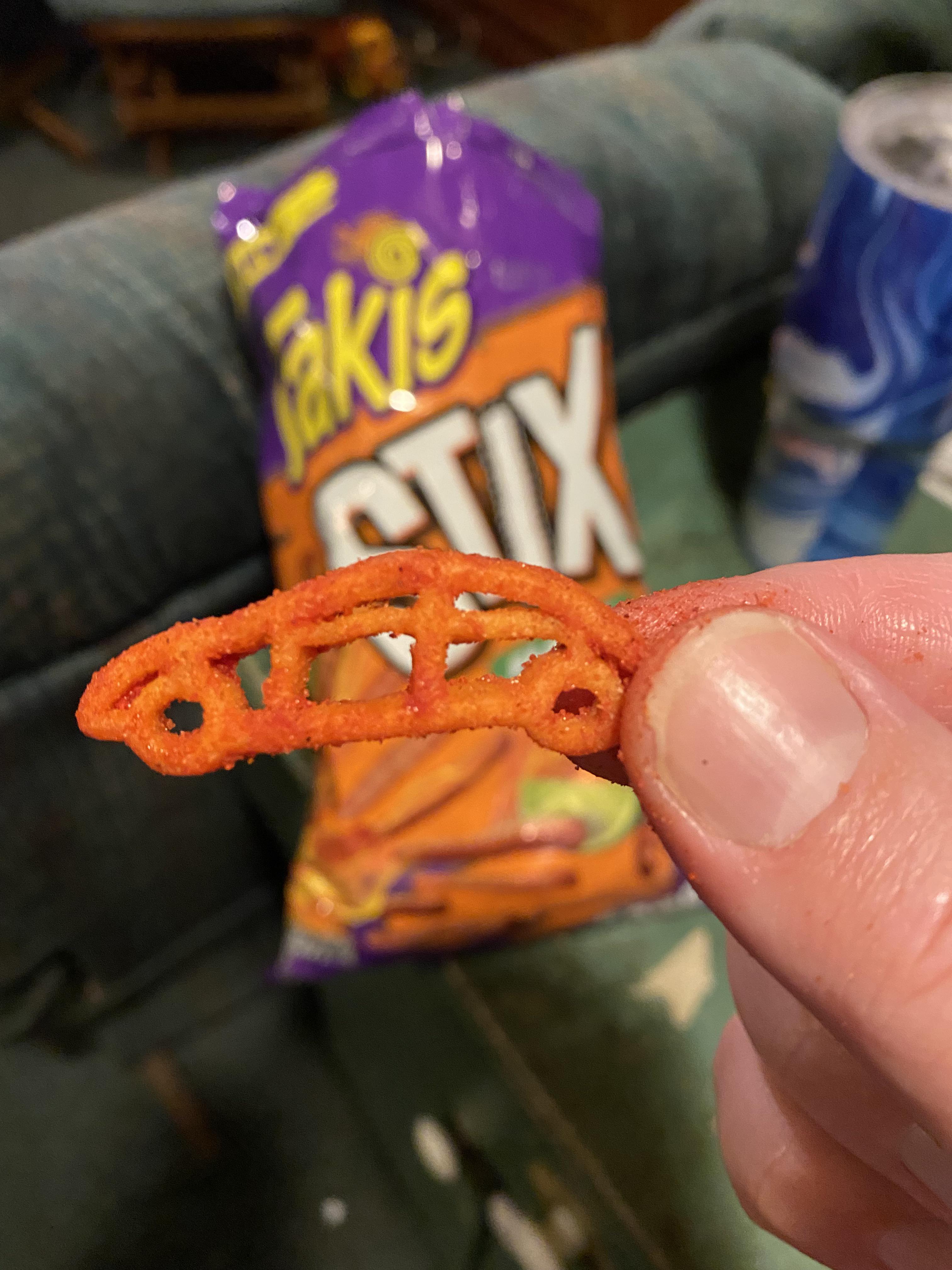 Look at this Car shaped Takis that was in my bag : r/chips