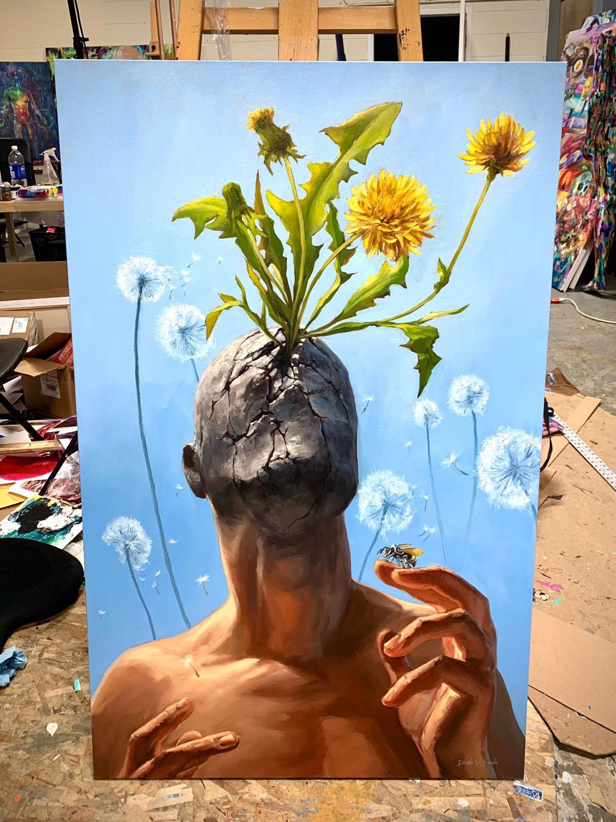 Painting I just finished, oil on canvas. r/pics