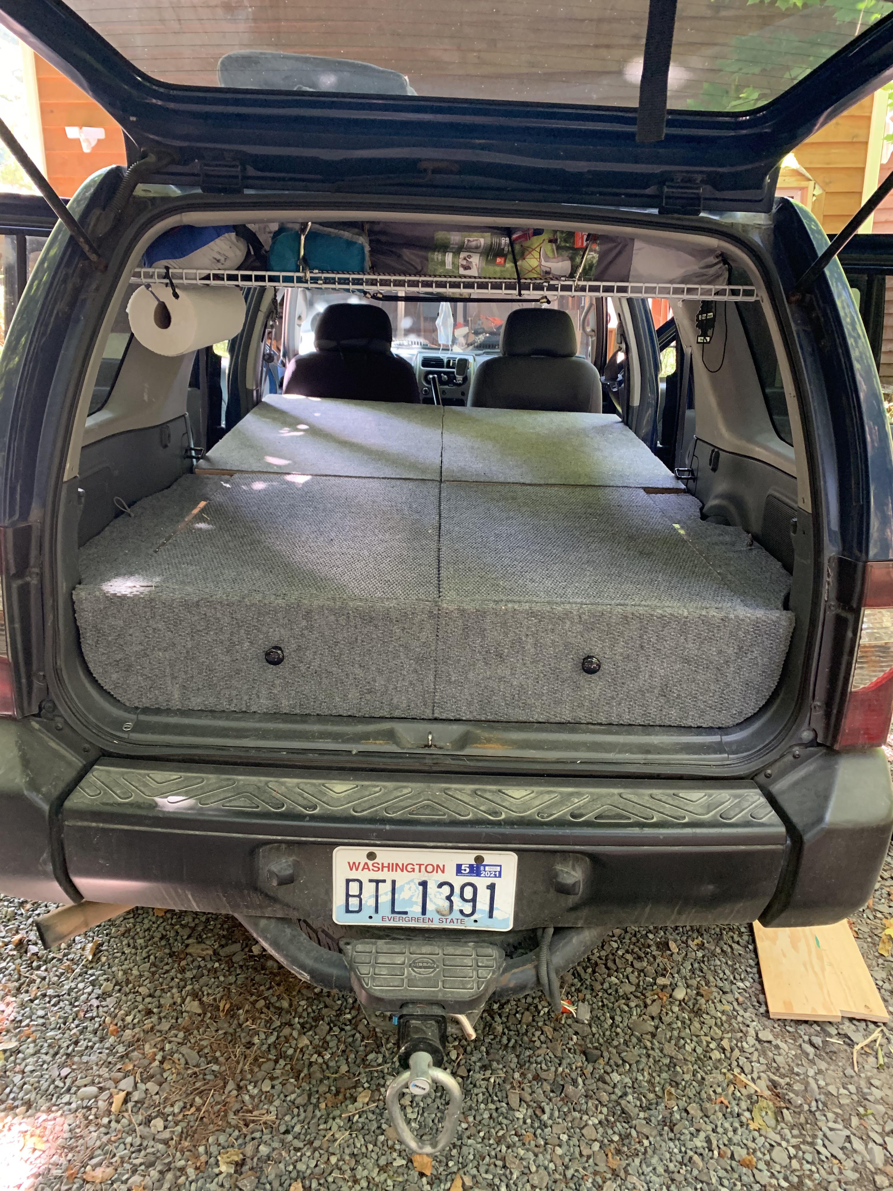 Just finished my sleeping platform r/XTerra