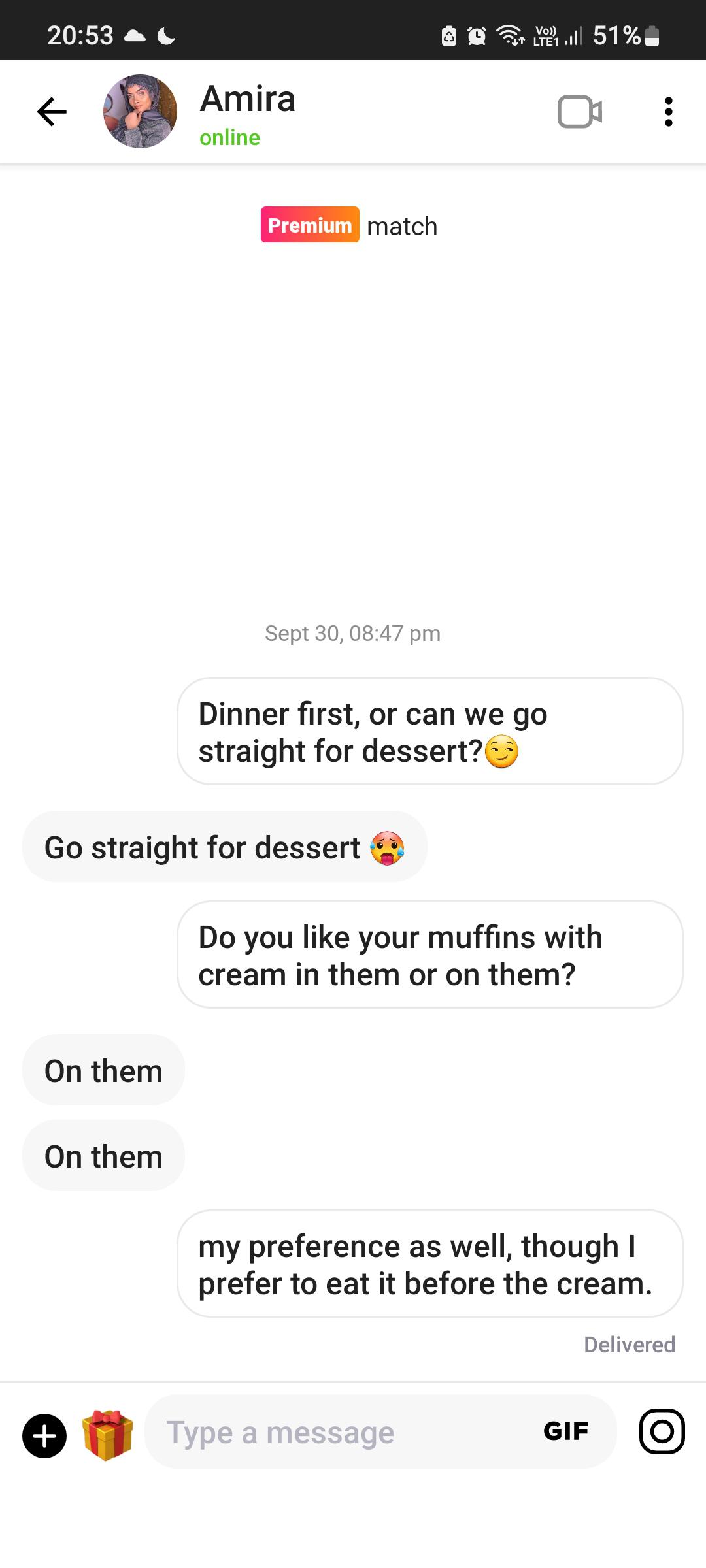 Dessert is served. r/Tinder