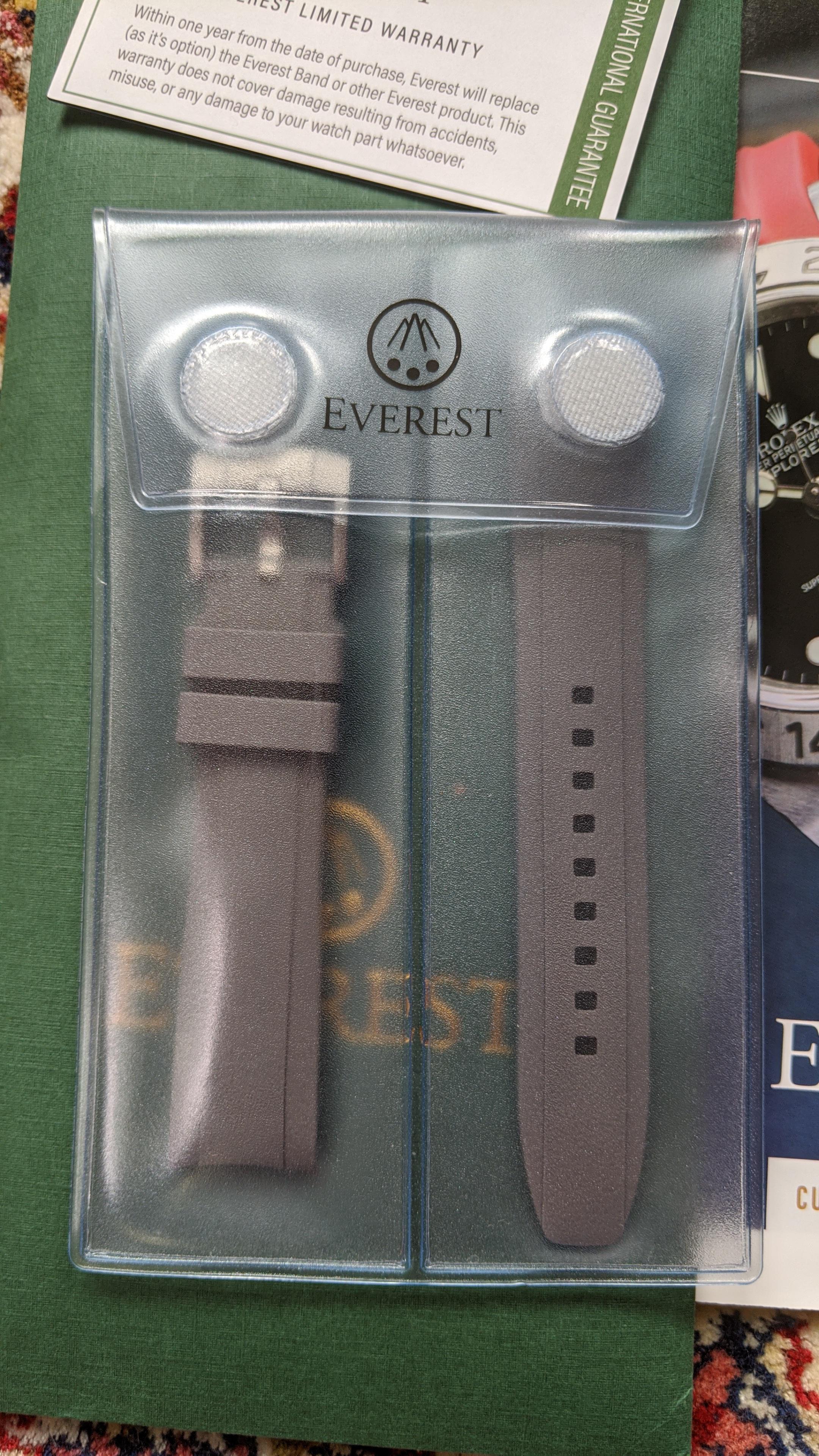 [WTS] Tang Everest Strap for Rolex in Light Gray r/Watchexchange