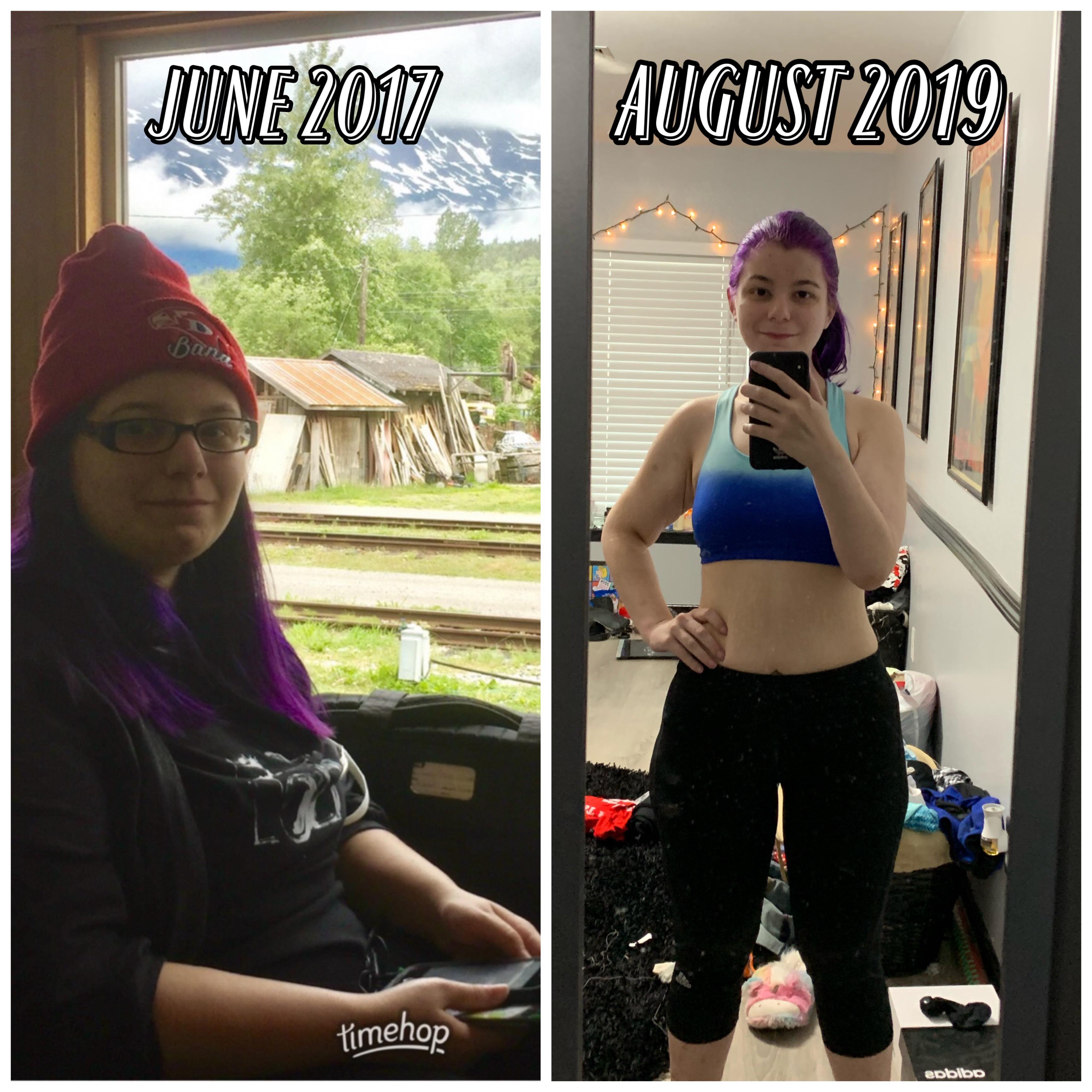 18F/5’3 {230 pounds > 142 pounds} Today is my one year of weight loss