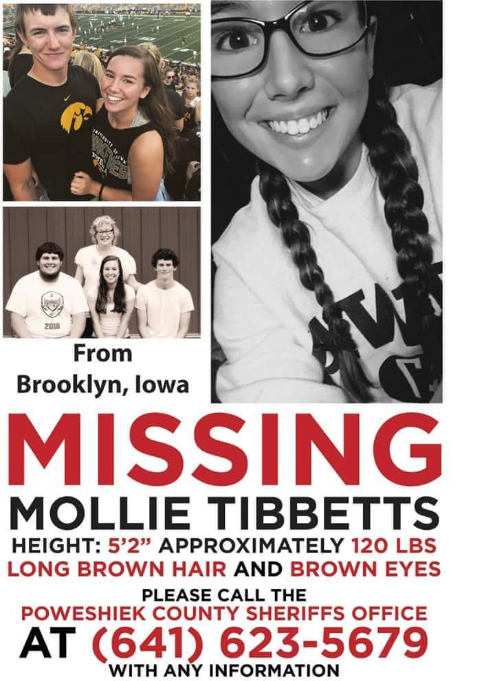 MISSING GIRL FROM BROOKLYN, IA please share as much as possoble! If you