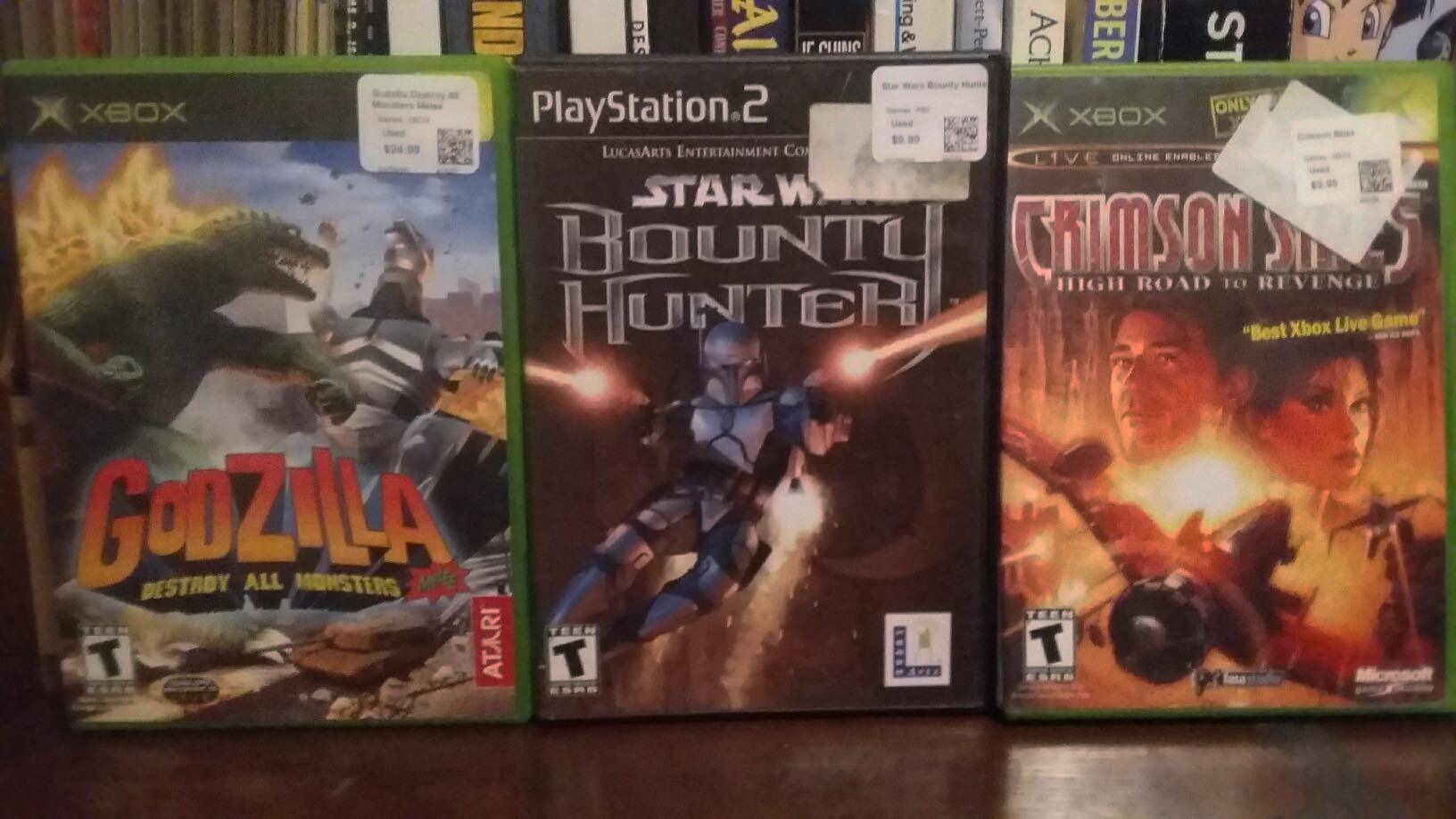 Went out shopping tonight and swung by the local used games store to