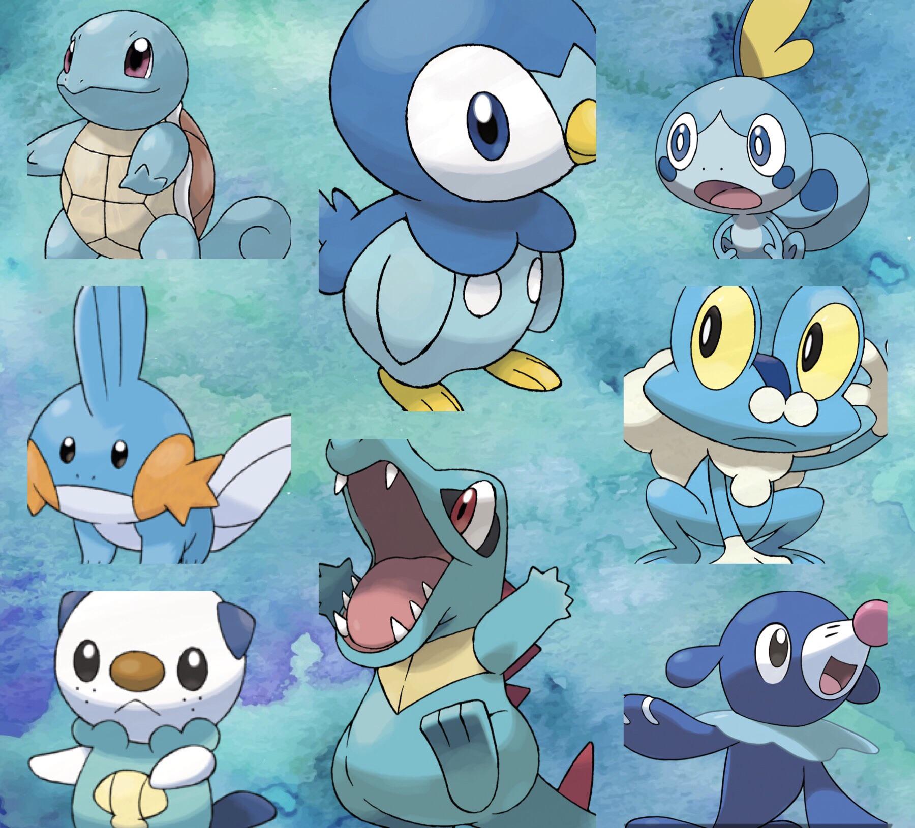 Who is your favorite water starter!? r/pokemon