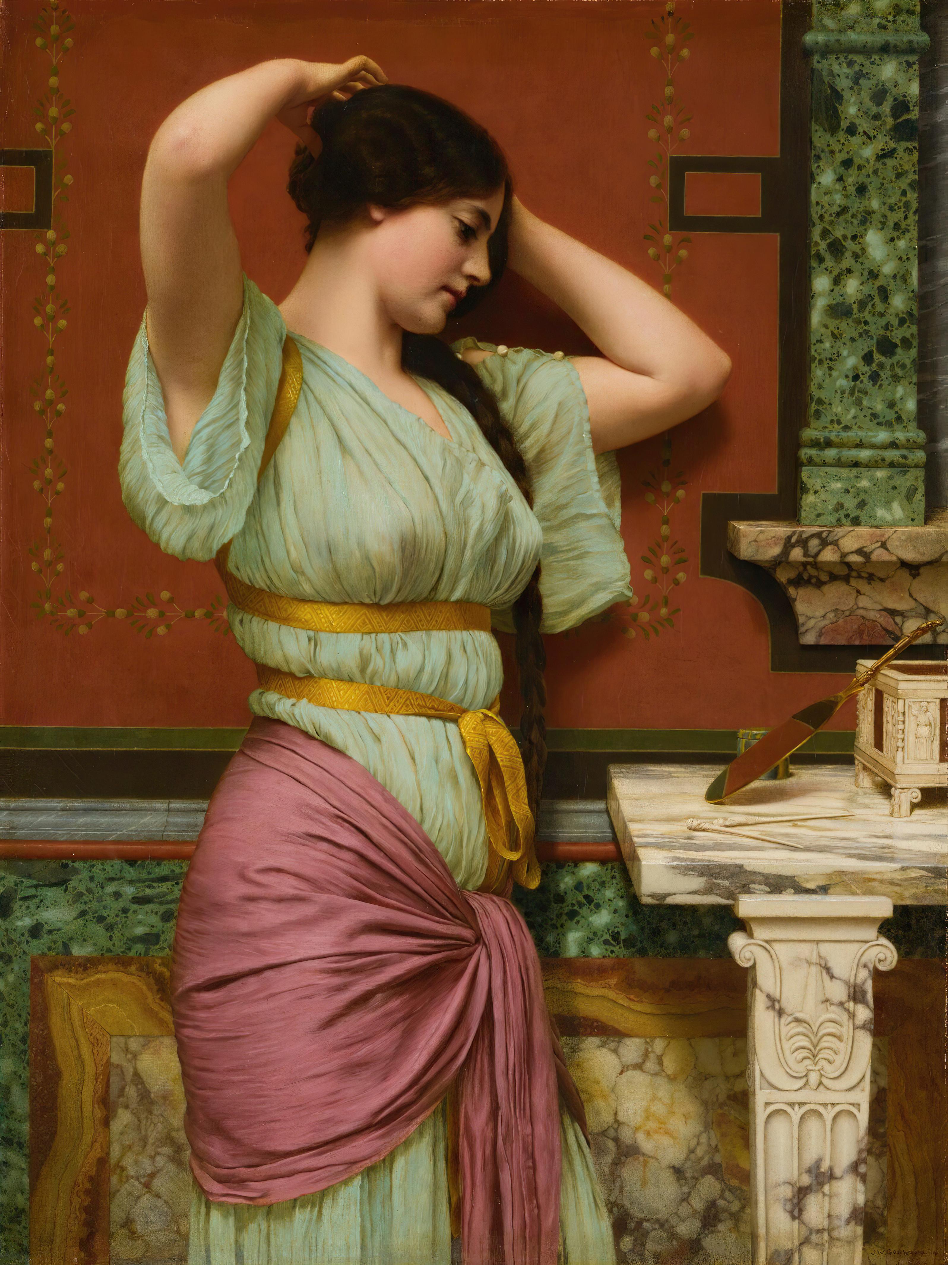 John William Godward Julia (1914) r/museum