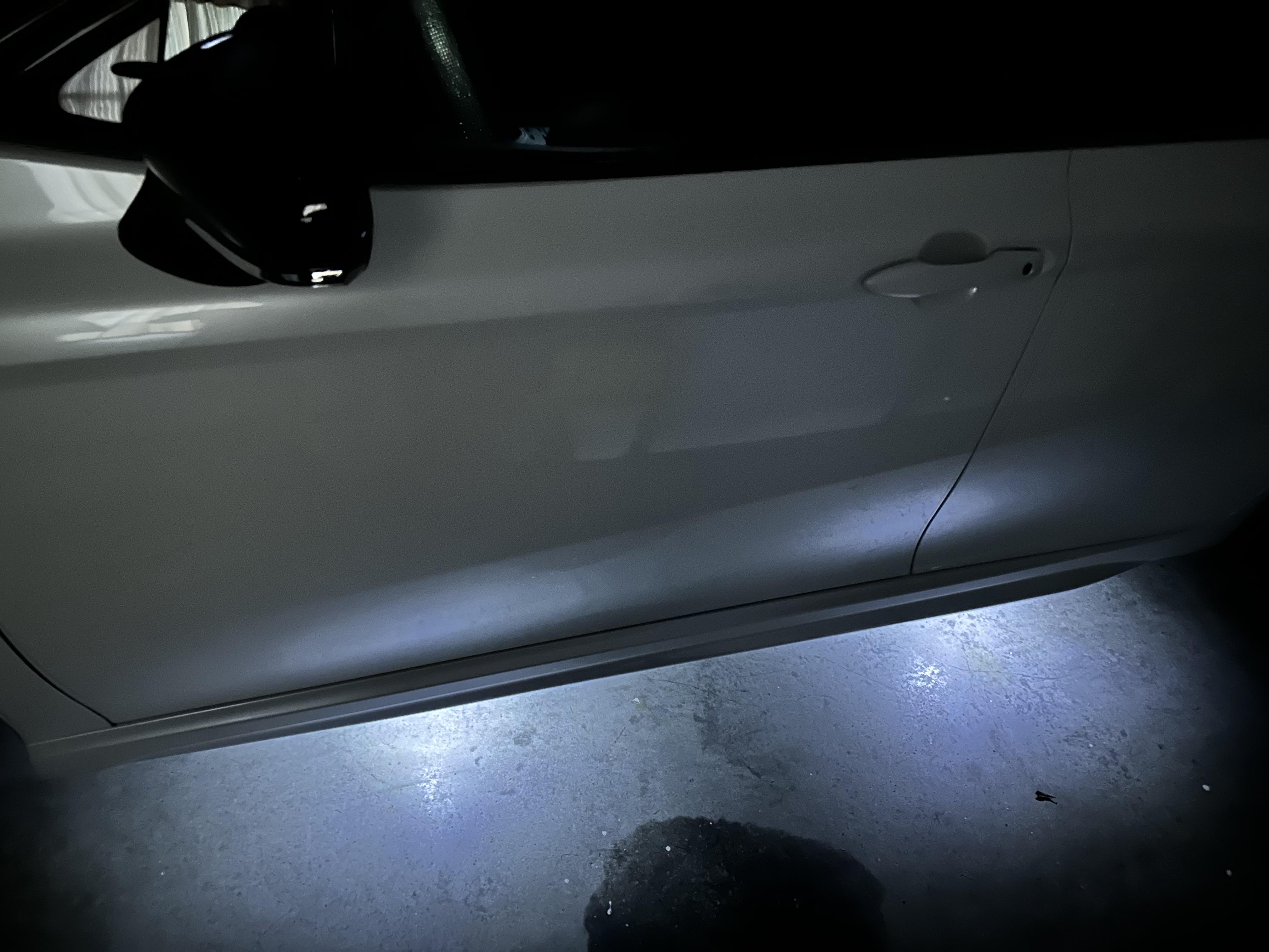 To those that wanted to know about under car puddle lights they come on when you approach the