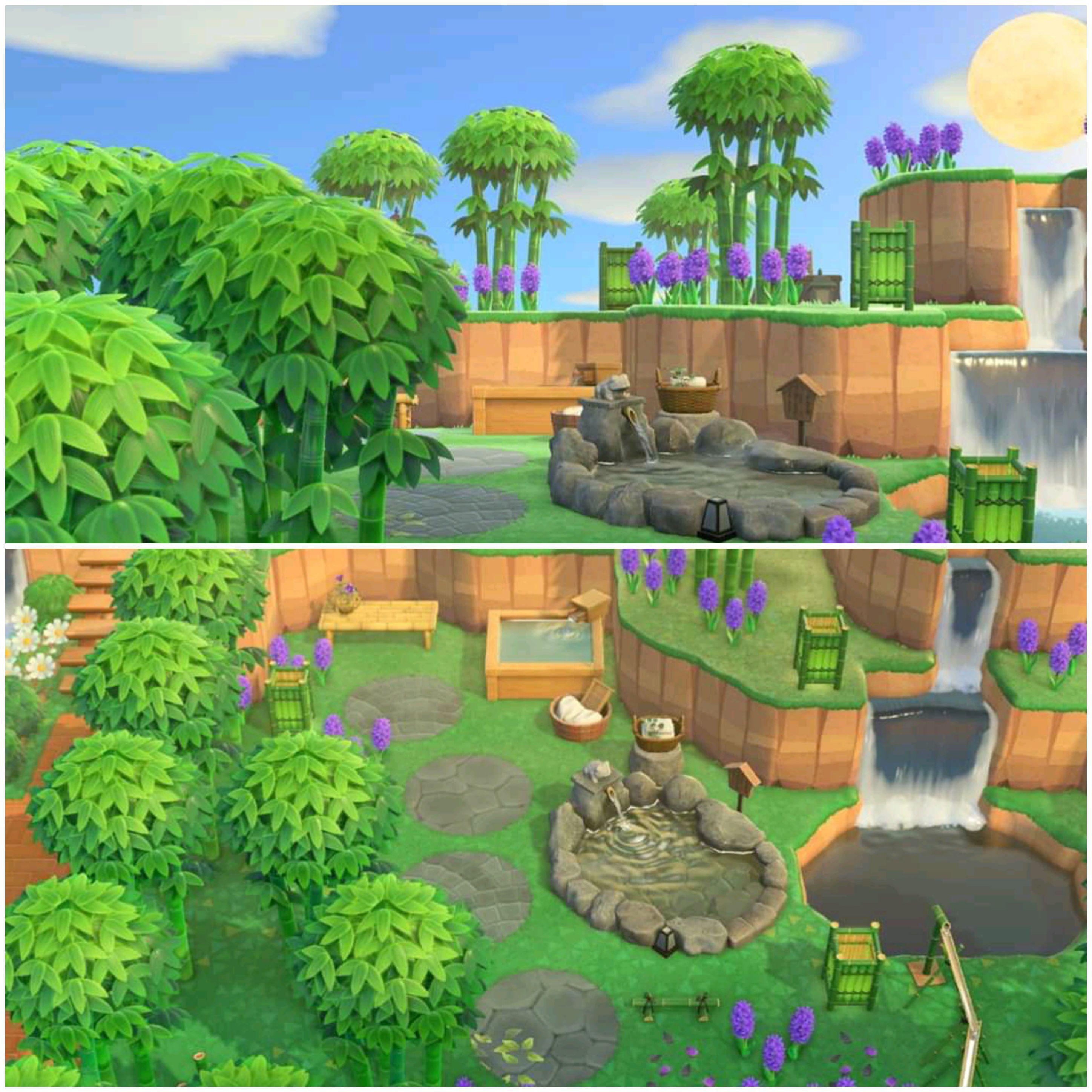 Bamboo garden. r/AnimalCrossing