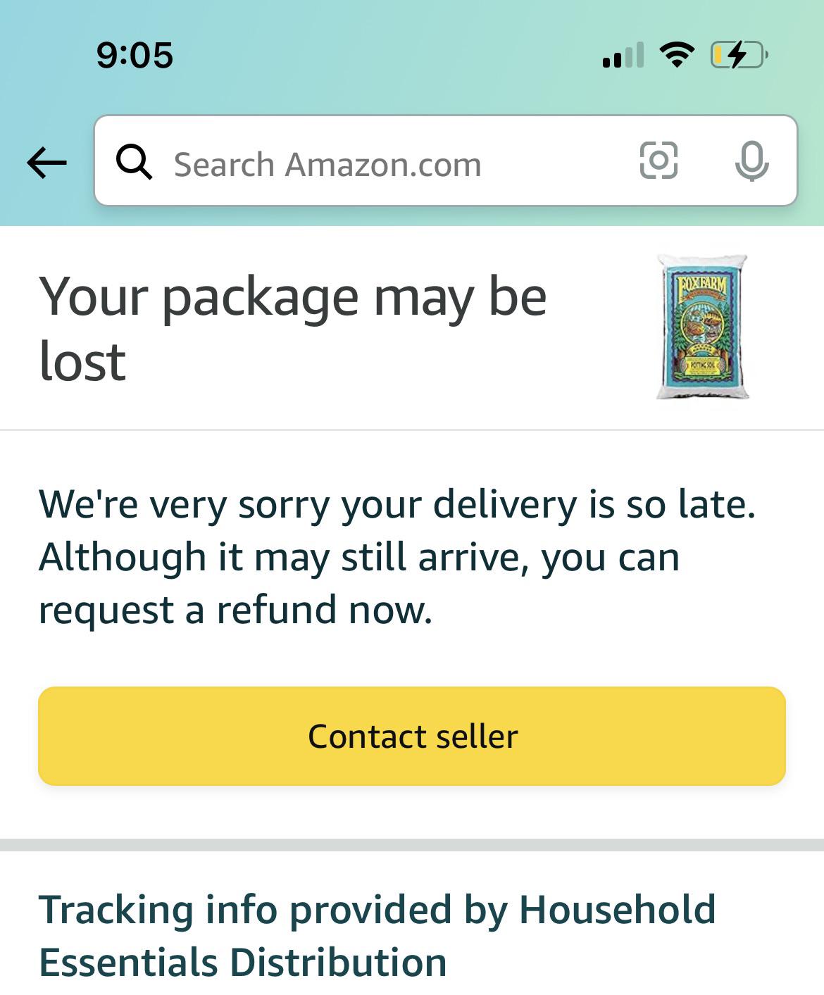 Amazon lost my package and won’t let me connect to someone to will