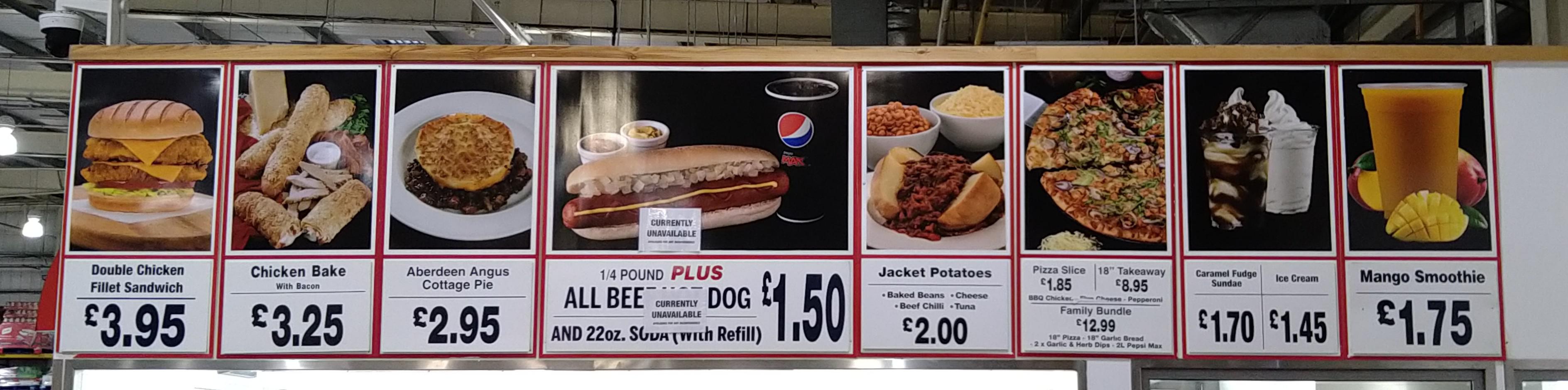 Food Court At Birmingham, England R/Costco, 49 OFF