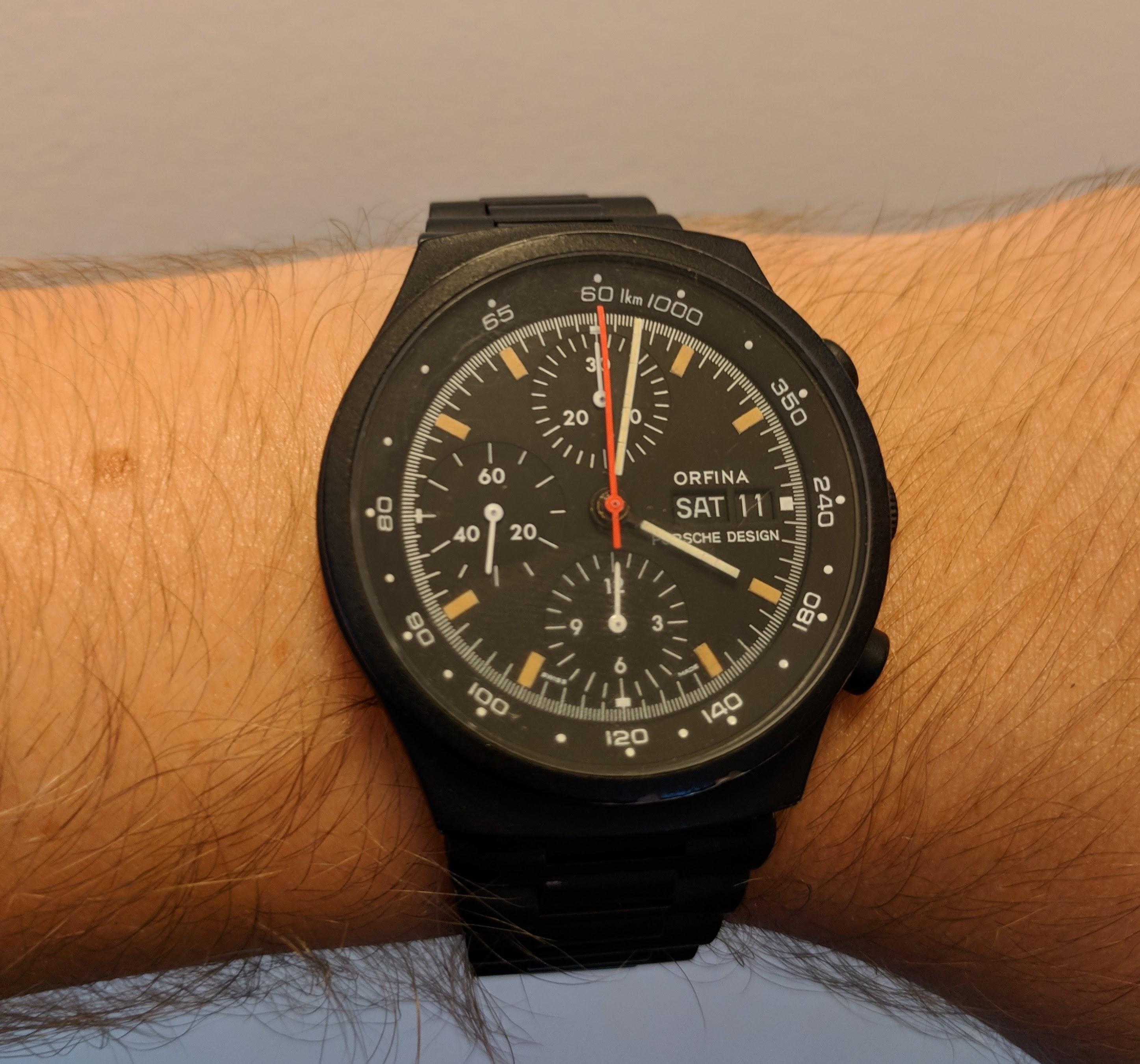 [Porsche Design] Orfina Chronograph 1 Favorite gift ever r/Watches