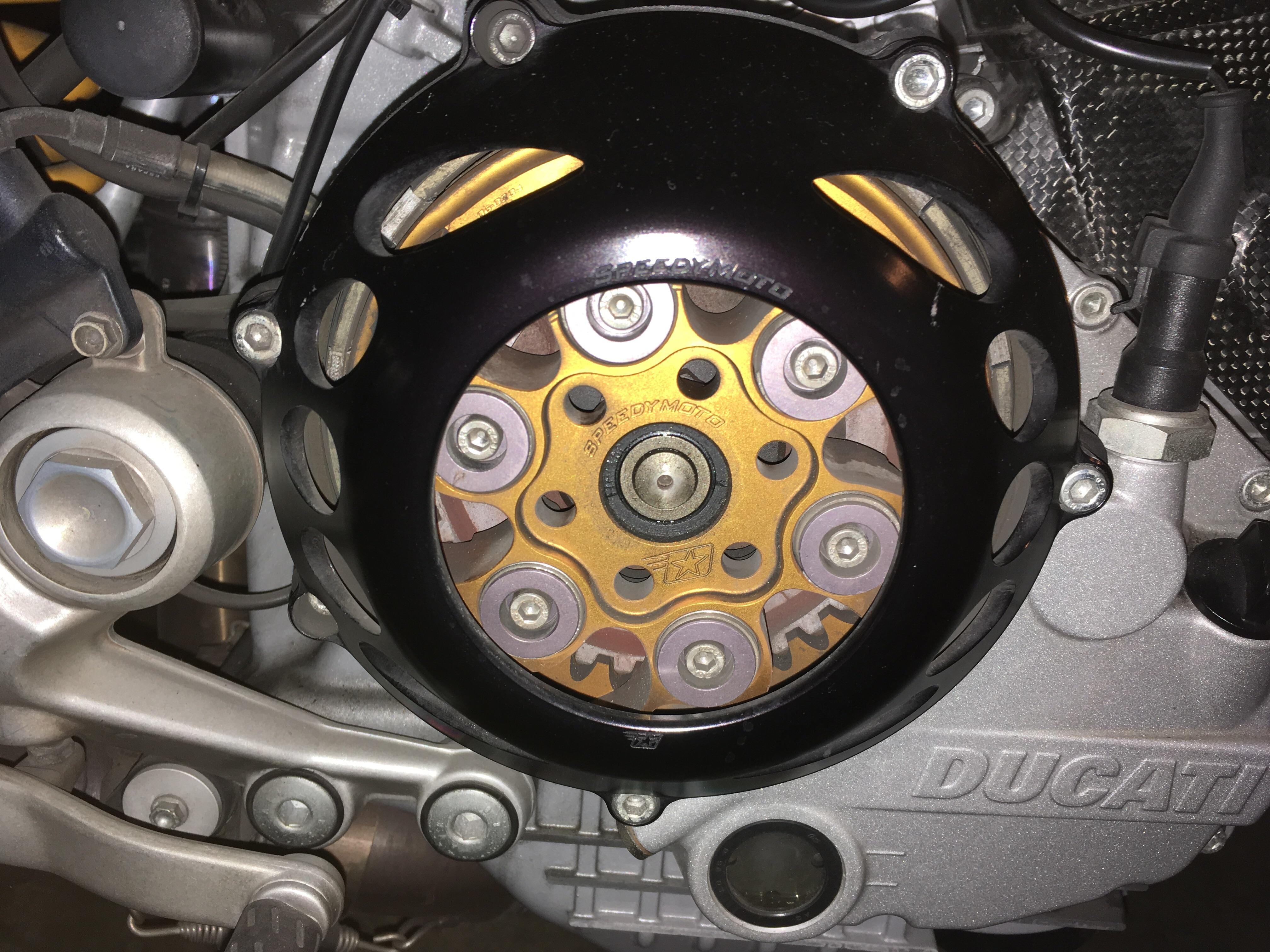 How to lubricate a squeaky dry clutch? I flushed and bled the clutch