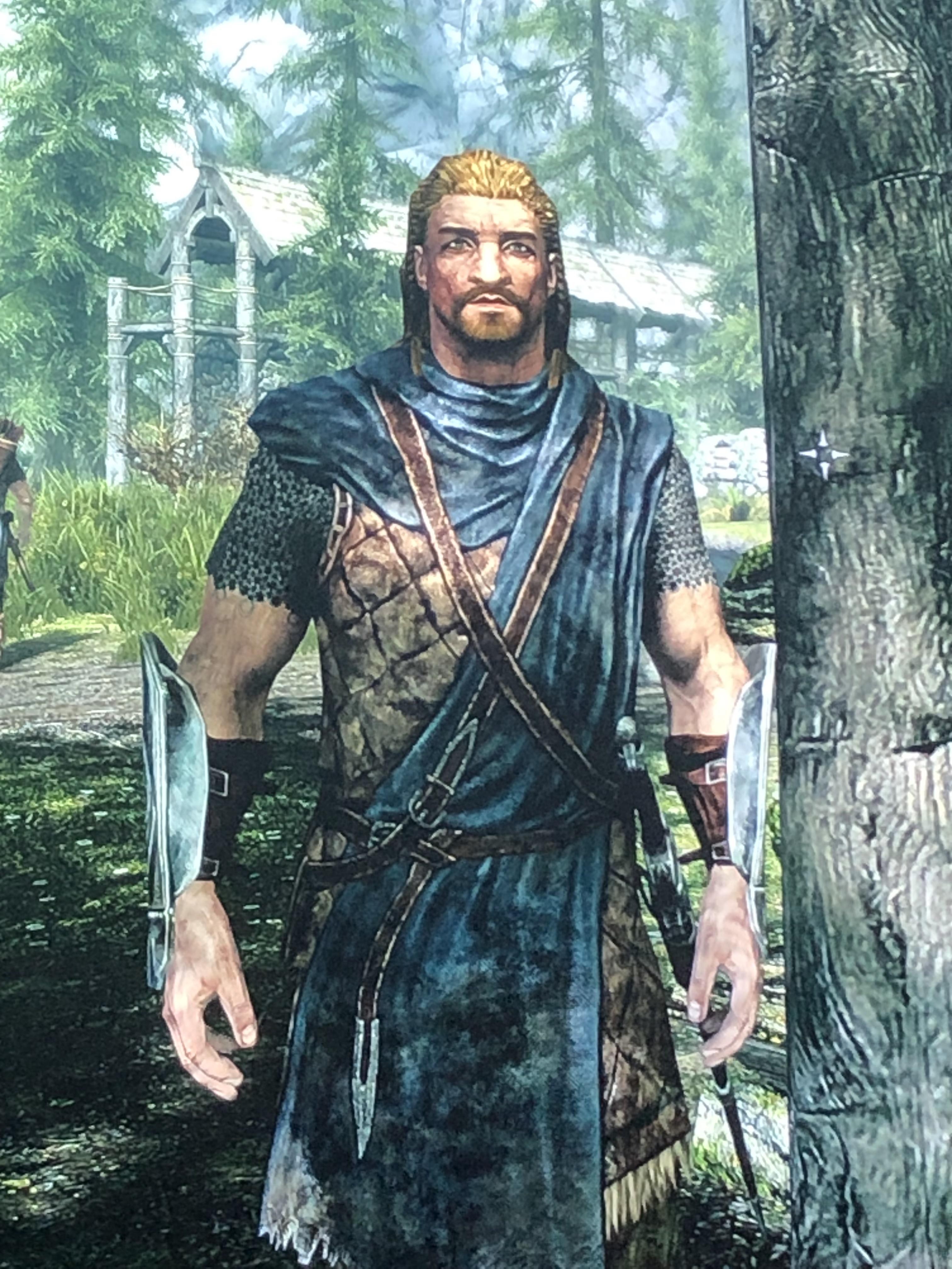 Meet my new Character, Ulfric Stormcloak! Time to kick some Imperial