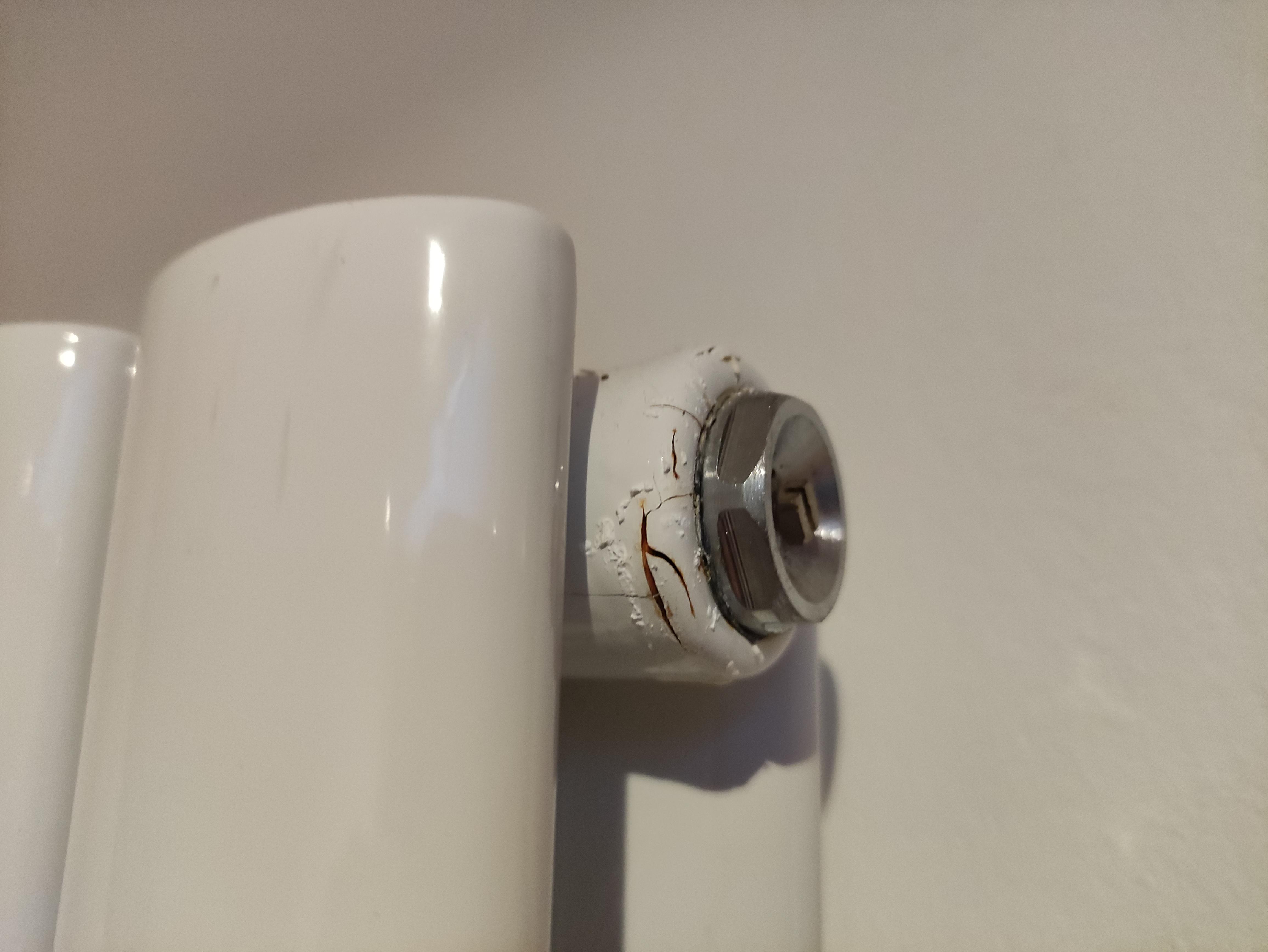 Is this normal for a 3 year old radiator? It's in the kitchen, which