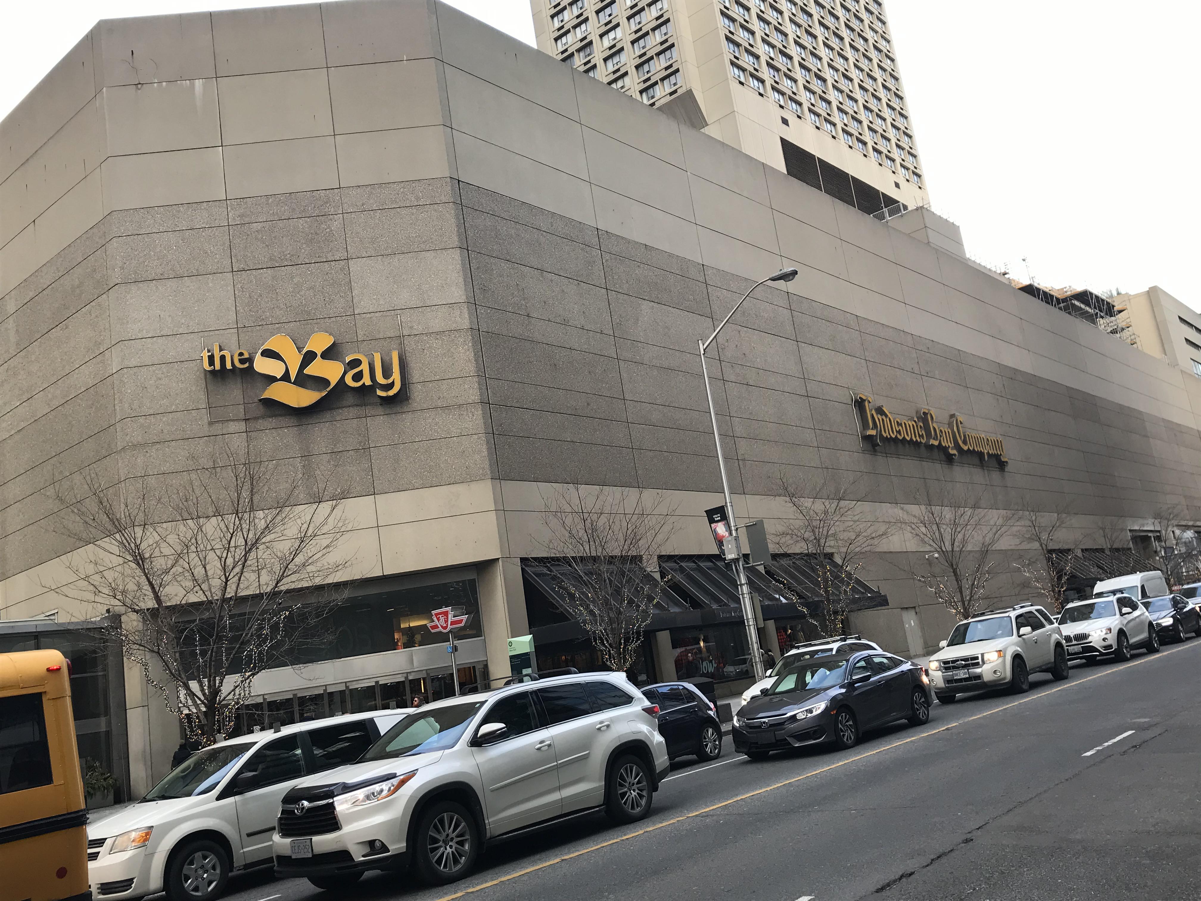 An oldline department stores at an iconic corner in Toronto. It’s been