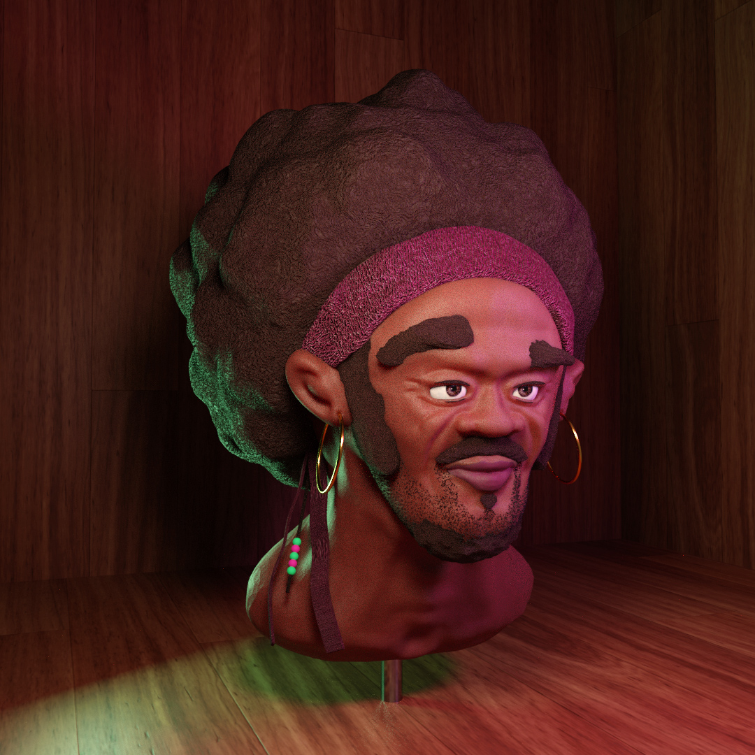 First Full Head Sculpt 2 Electric Boogaloo r/blender