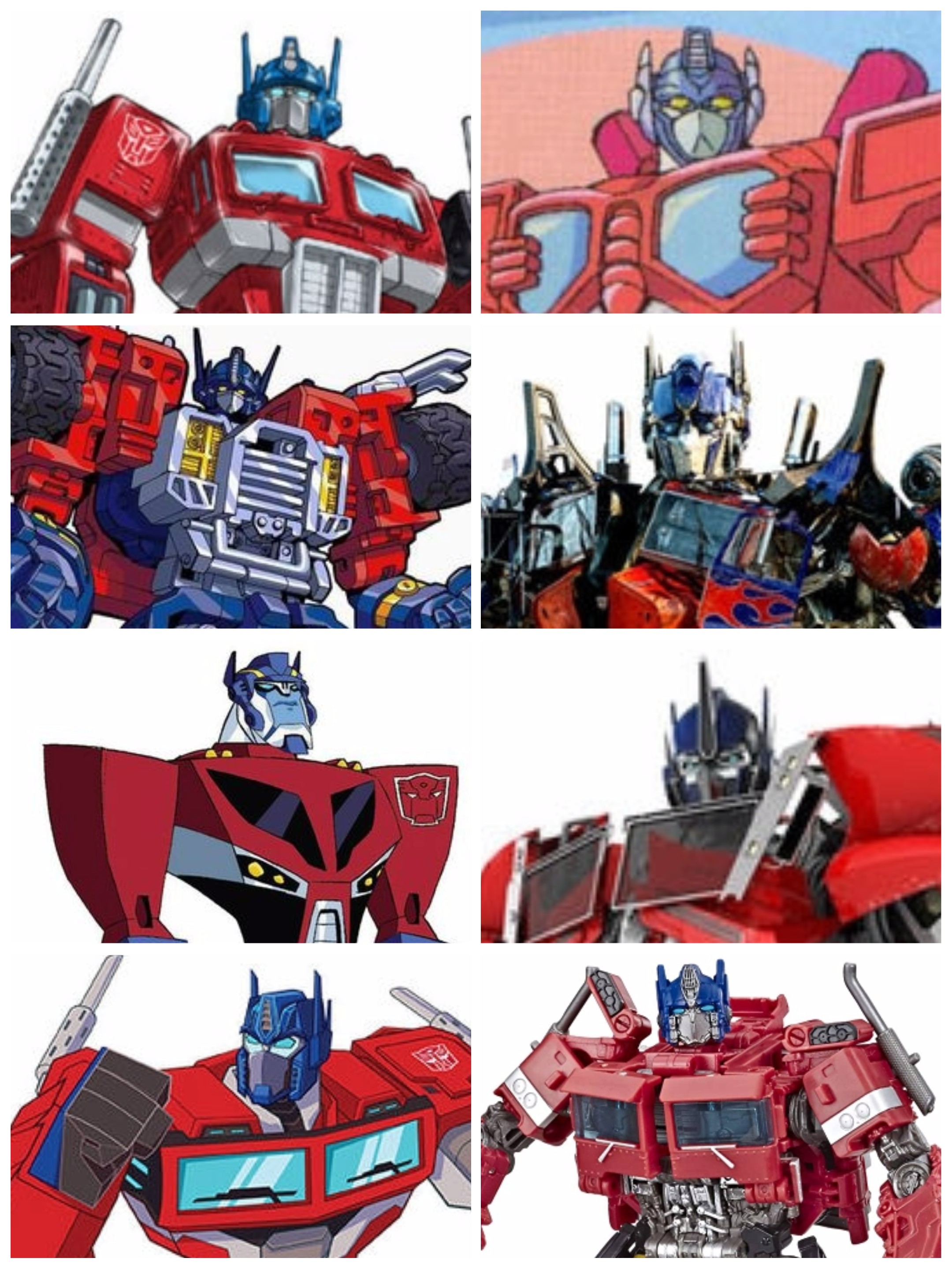 Bayverse Optimus Prime Fan Art