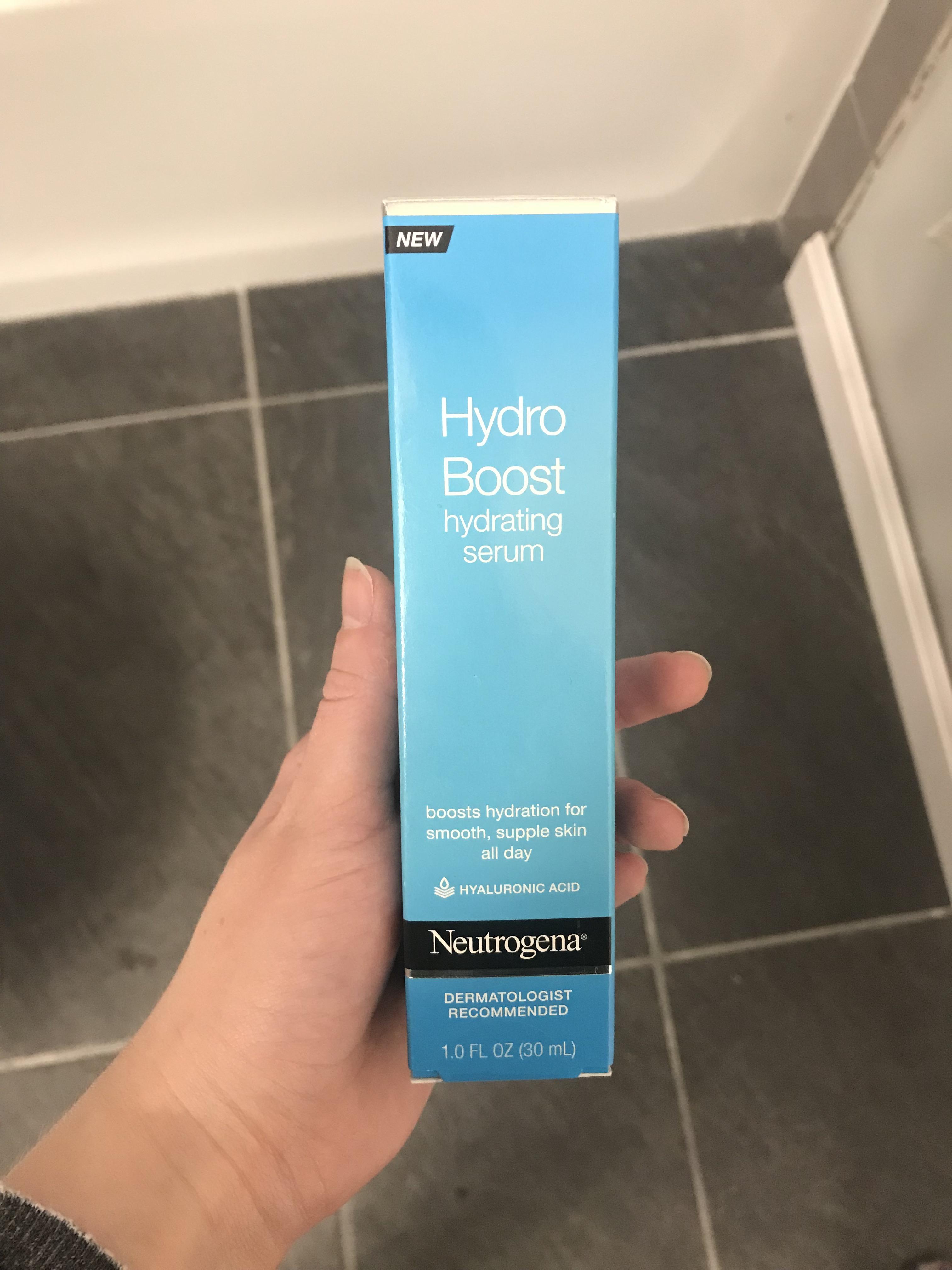 [Review] Neutrogena Hydro Boost hyaluronic acid serum r/SkincareAddiction