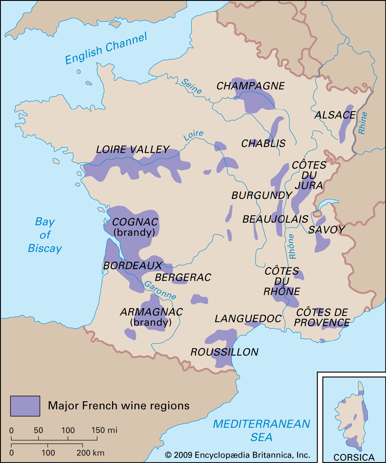 Frankreich Weinanbaugebiete Karte Map of Major Wine Regions in Metropolitan France [1333 x 1600] MapPorn