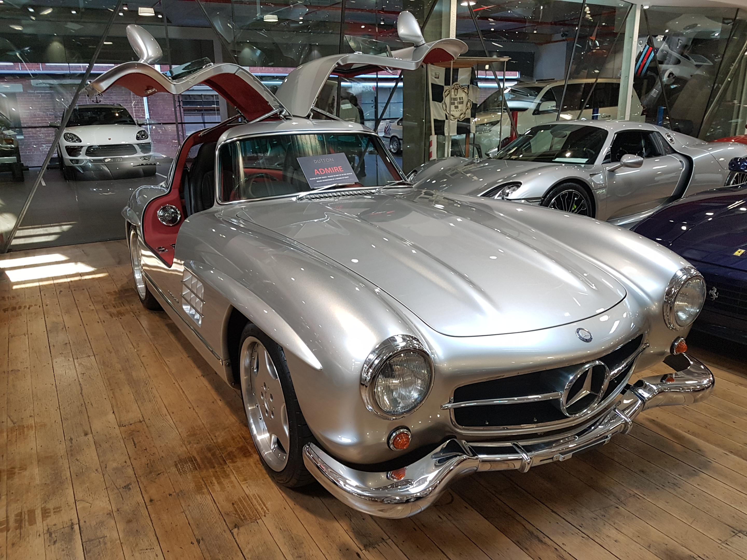 MercedesBenz 300SL AMG A classic 300SL coupe 'restored' and fitted