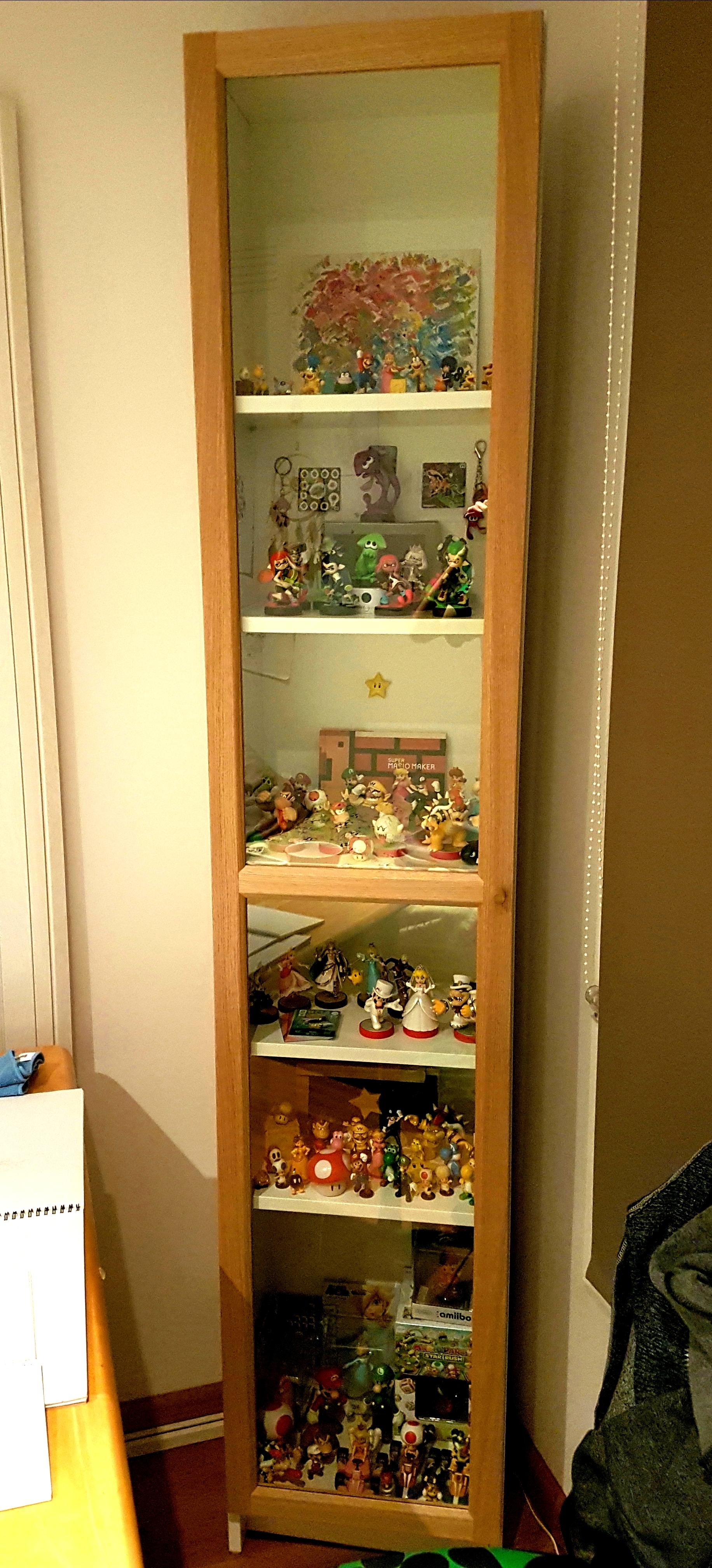 Got a new 2 metre tall bookcase from Ikea to keep all my figure