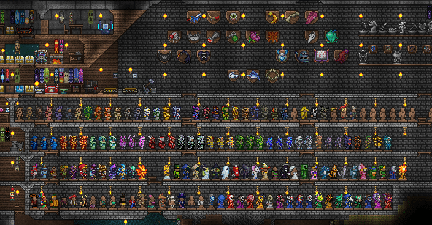 Reservoir Färbung Beute terraria all boss masks Material Sprichwort Abfall