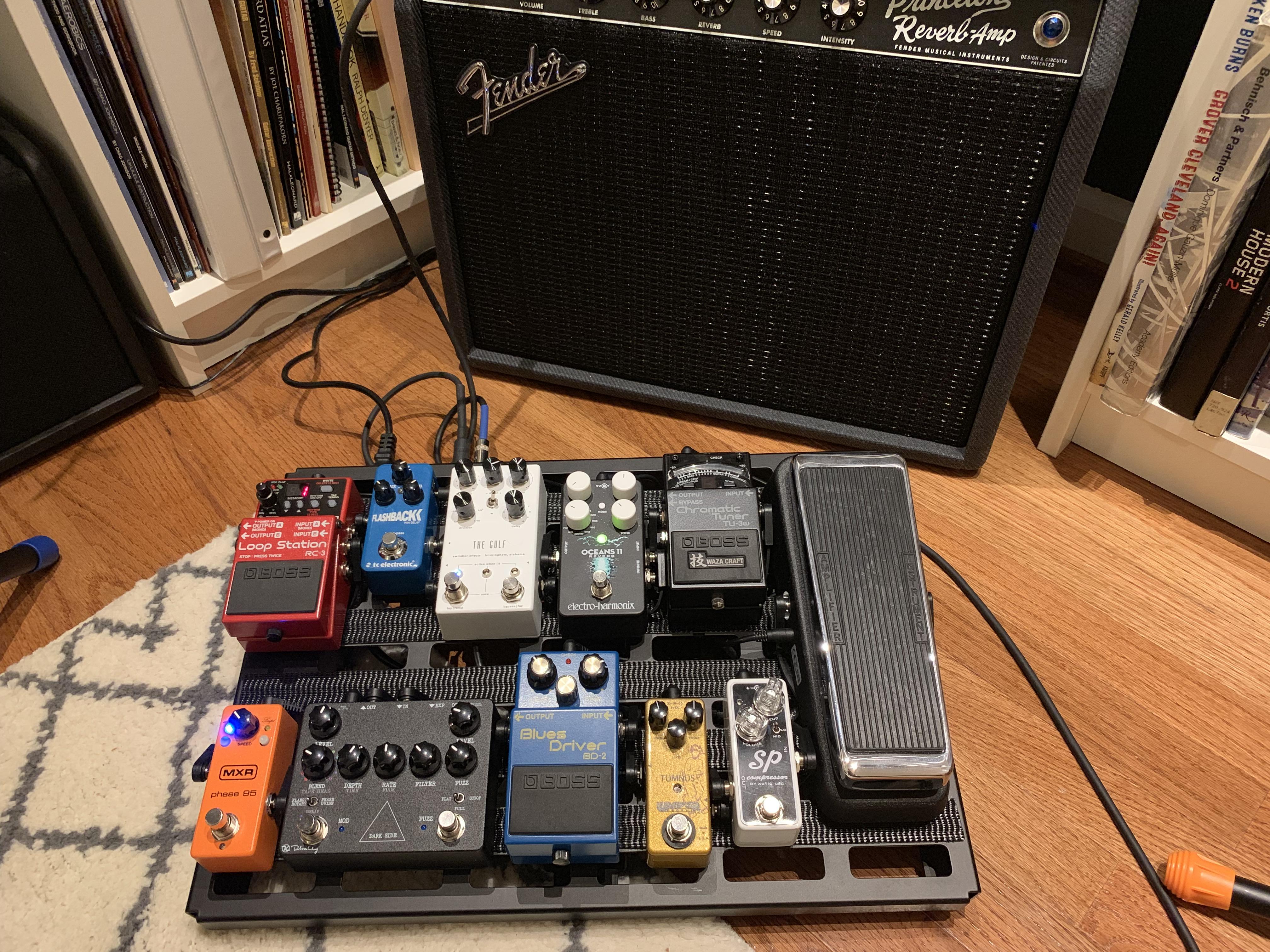 Finished first full pedalboard r/guitarpedals